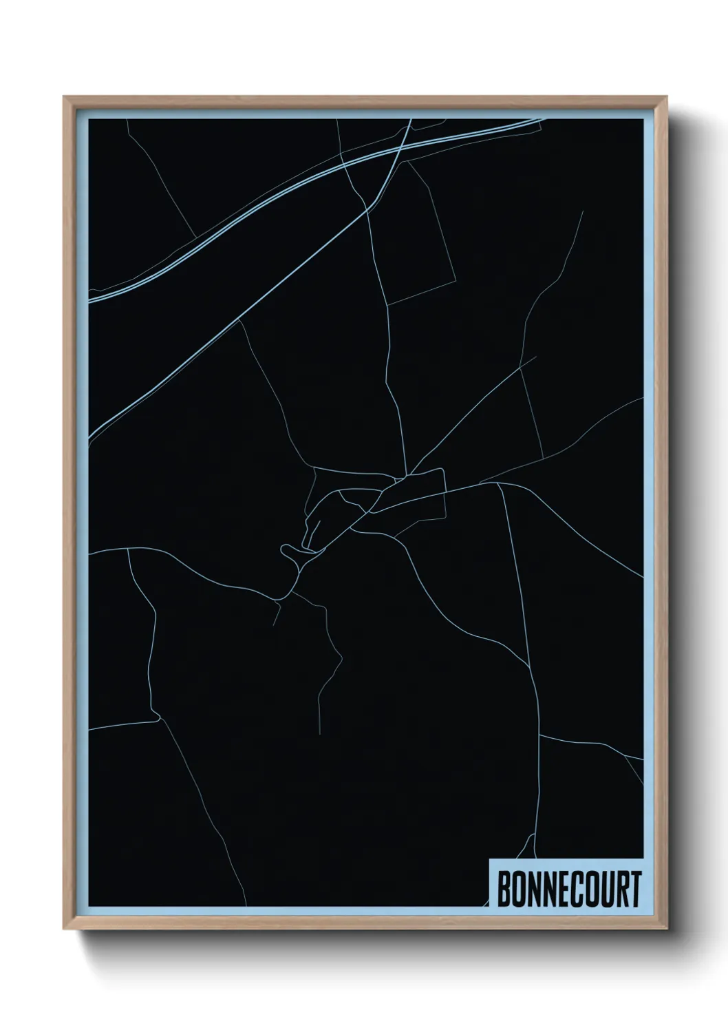 Un poster carteBonnecourt