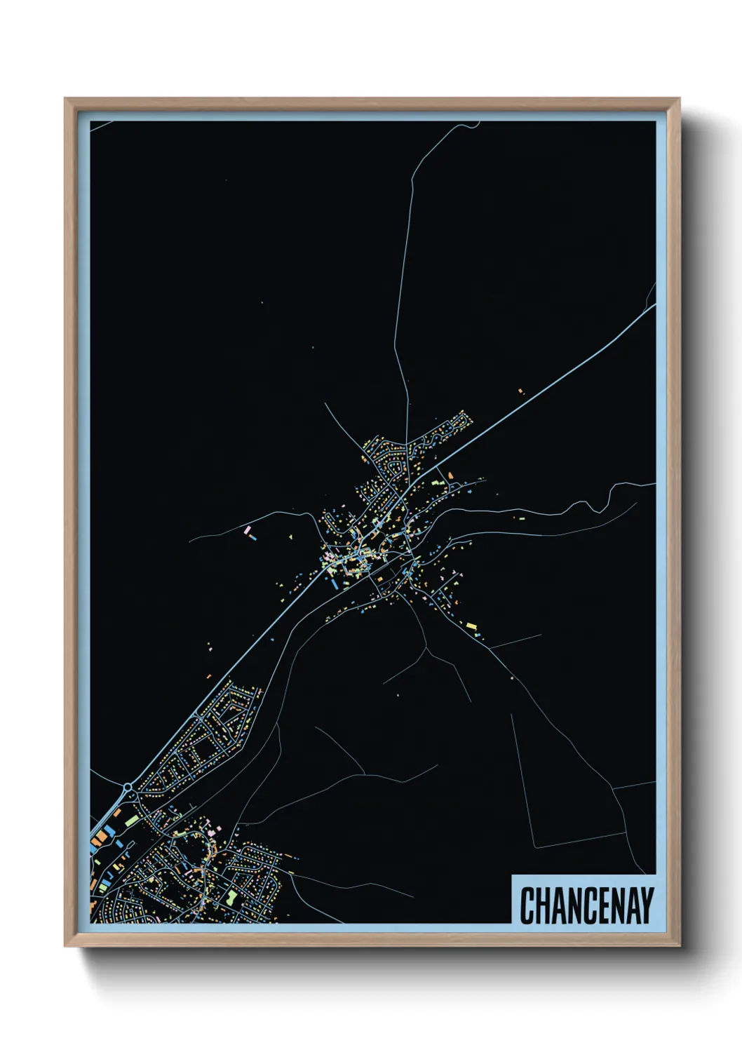 Un poster carteChancenay