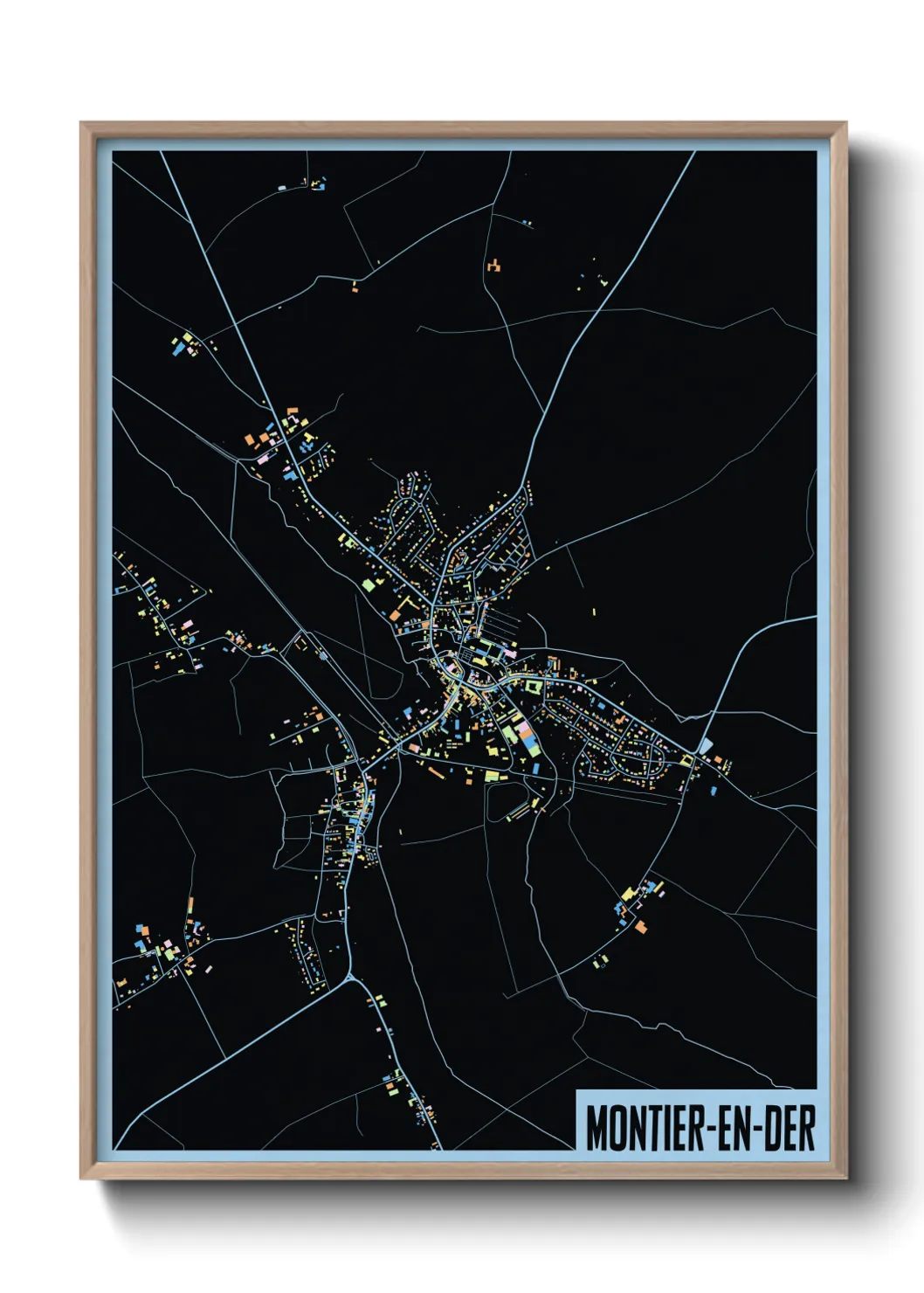 Un poster carteMontier-en-Der