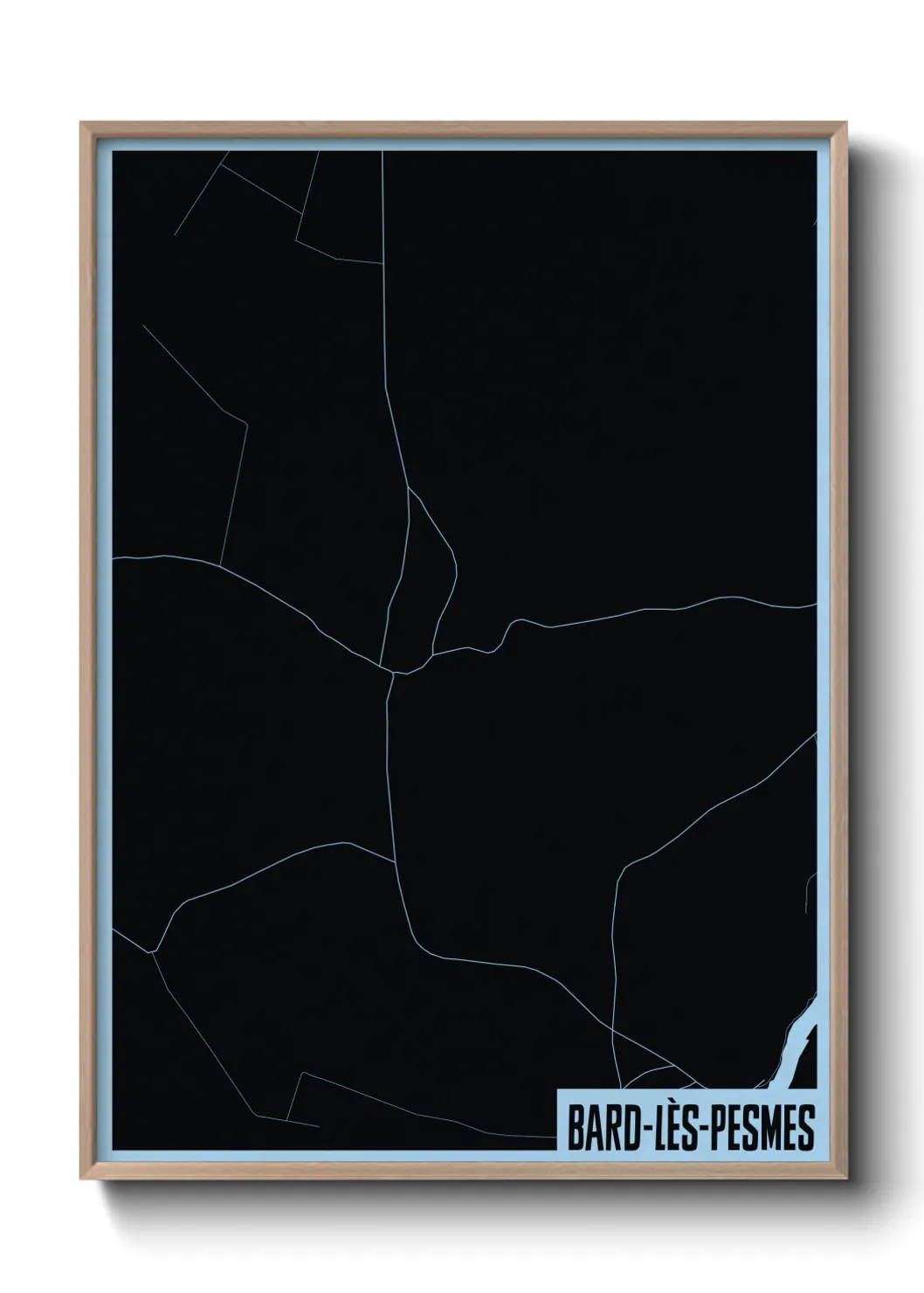 Un poster carteBard-lès-Pesmes