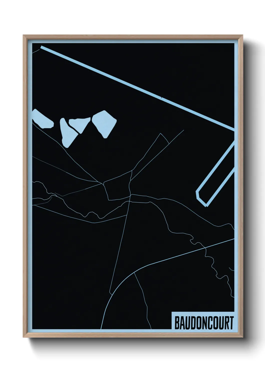 Un poster carteBaudoncourt