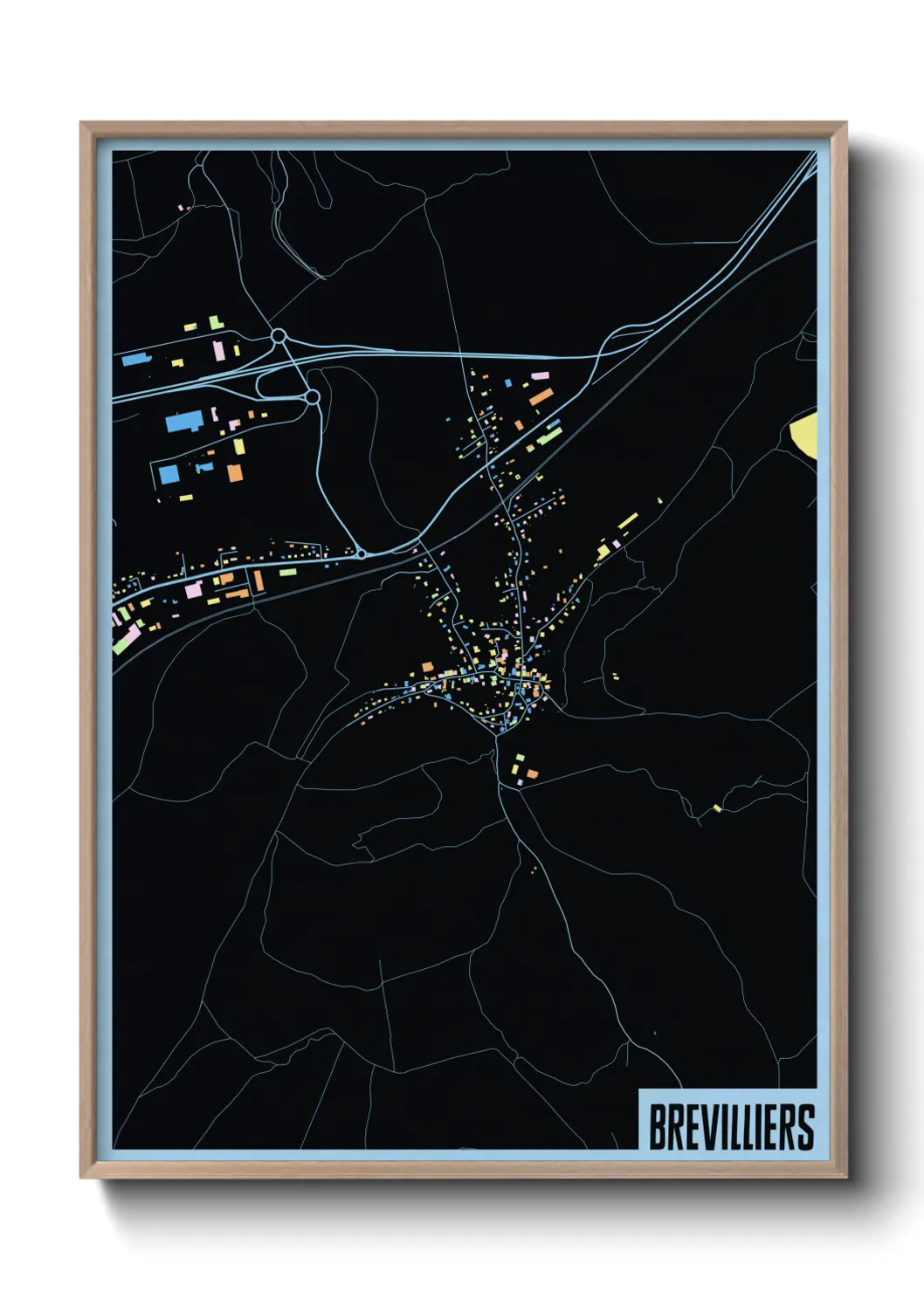 Un poster carteBrevilliers