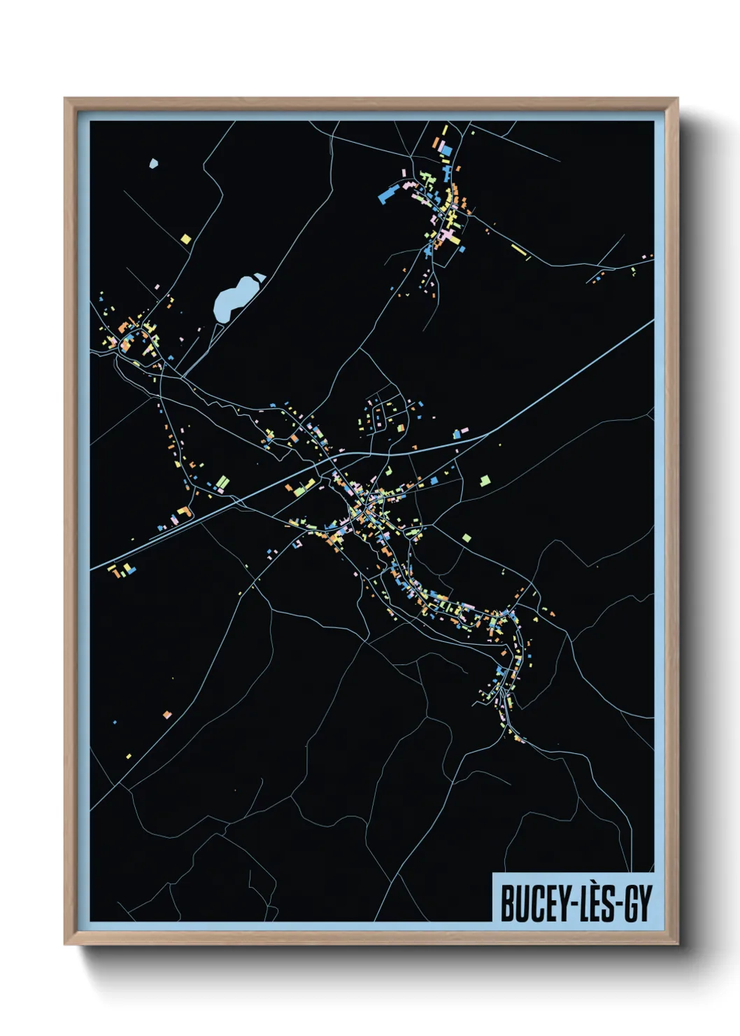 Un poster carteBucey-lès-Gy