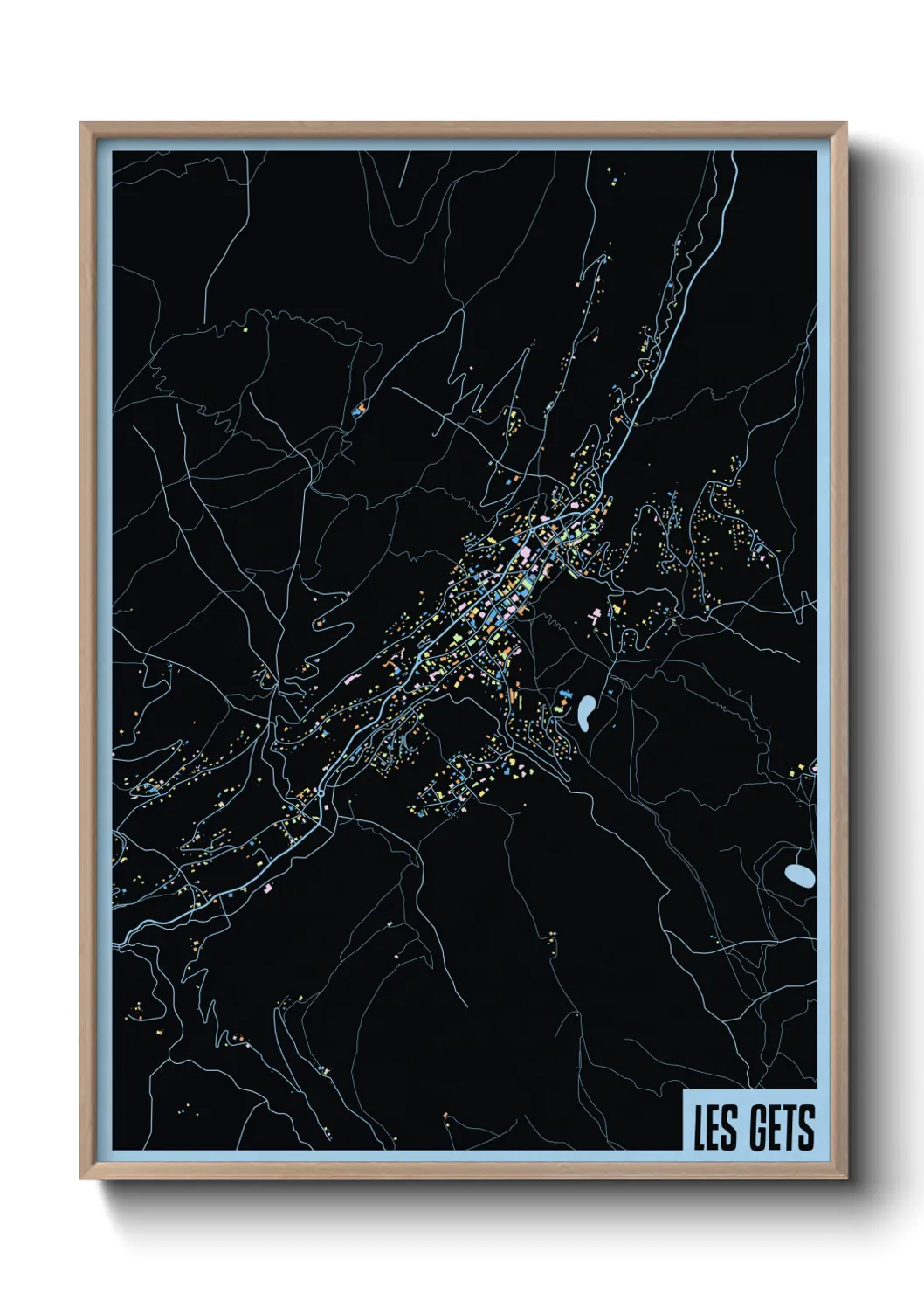 Un poster carteLes Gets