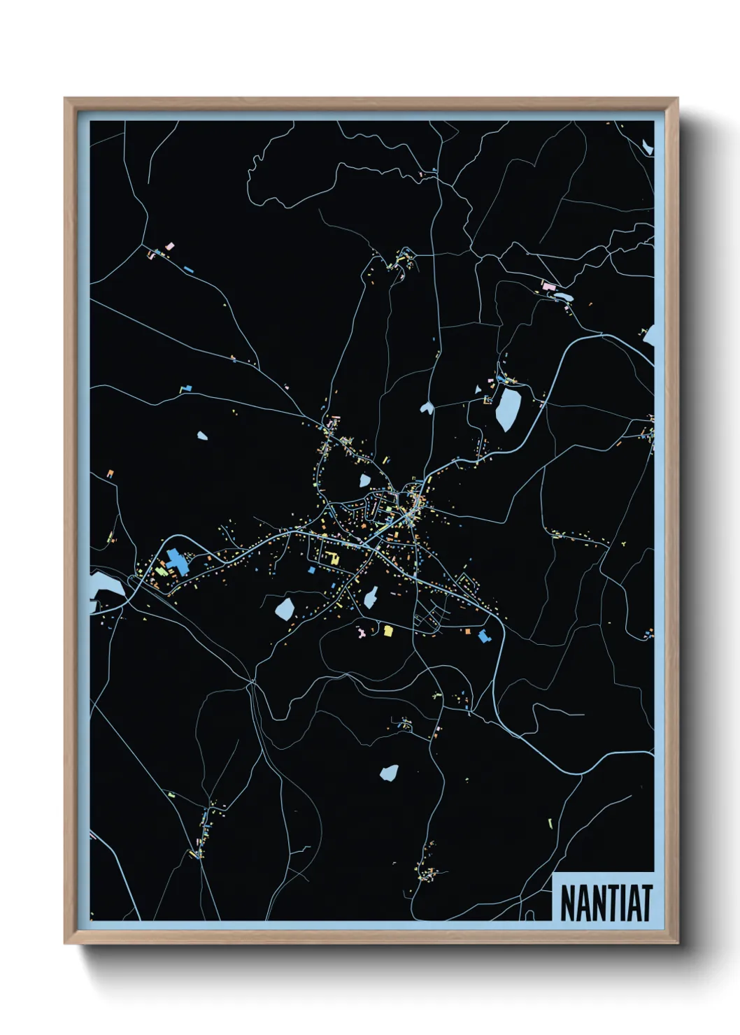 Un poster carteNantiat