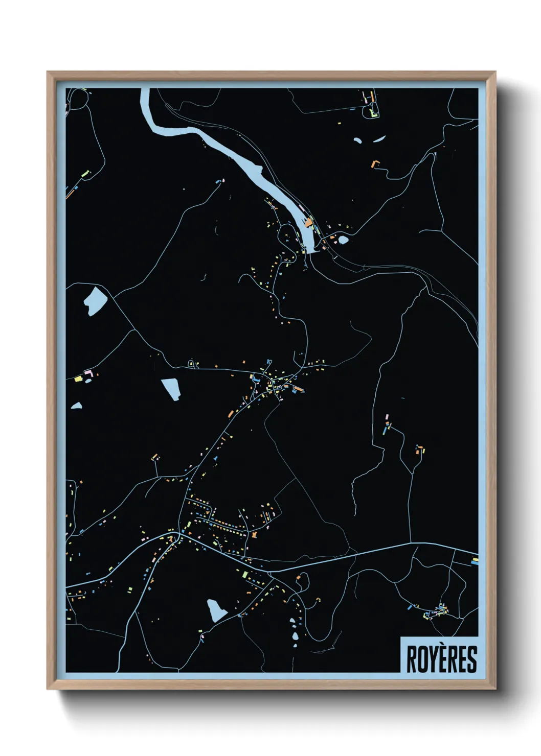 Un poster carteRoyères