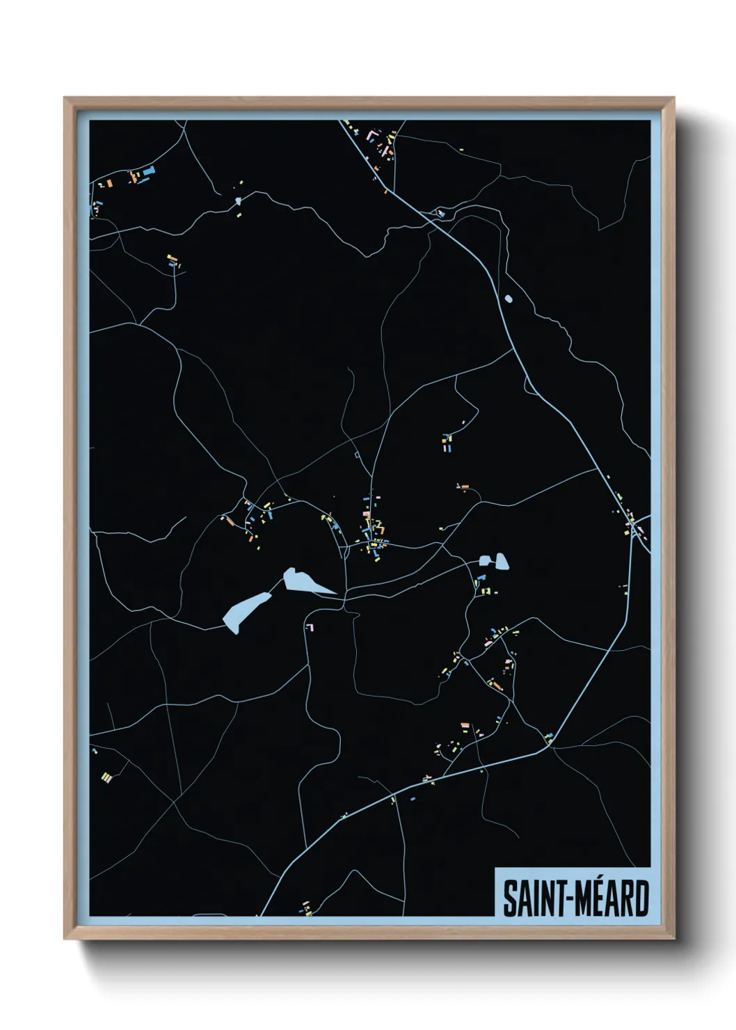 Un poster carteSaint-Méard