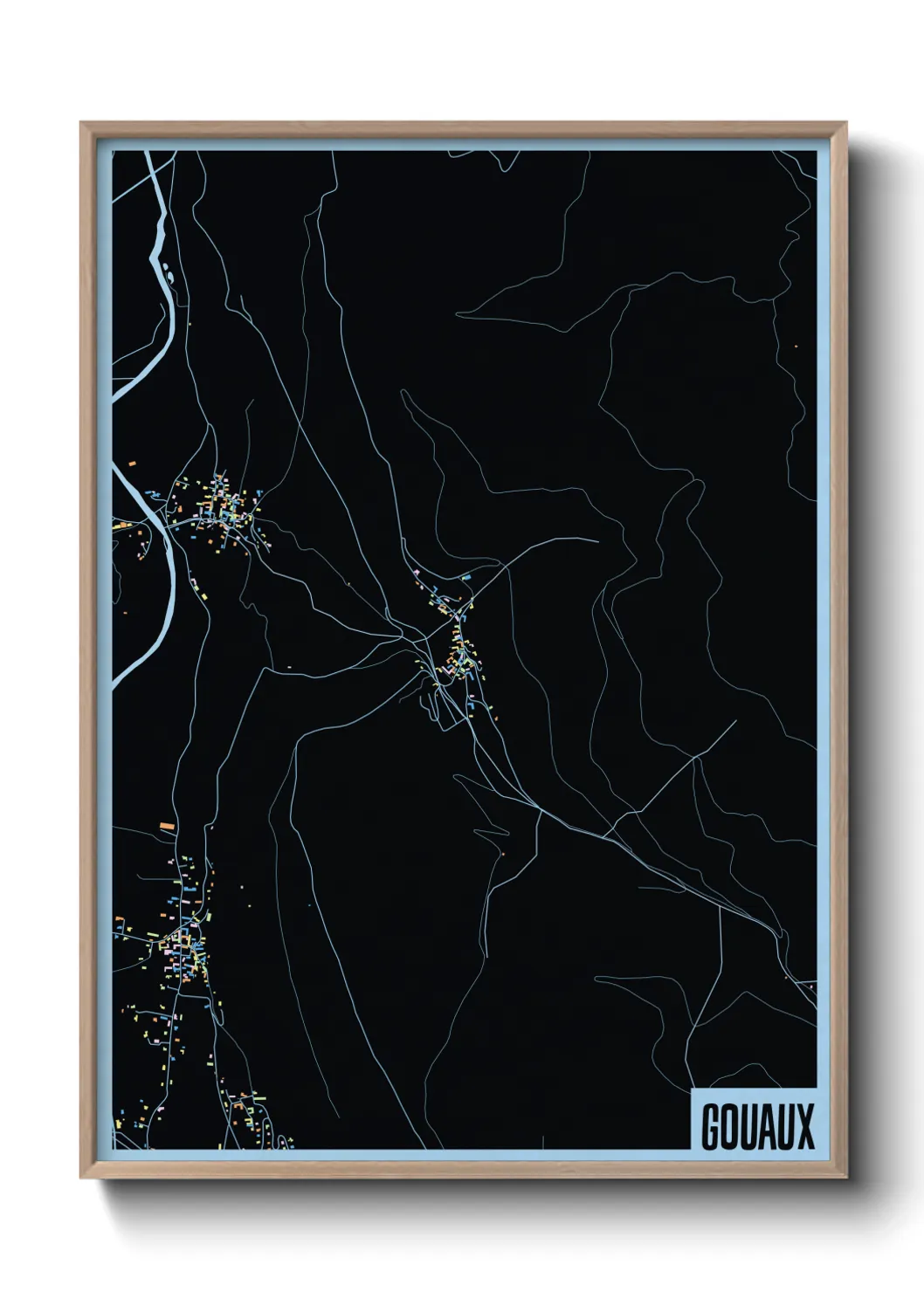 Un poster carteGouaux