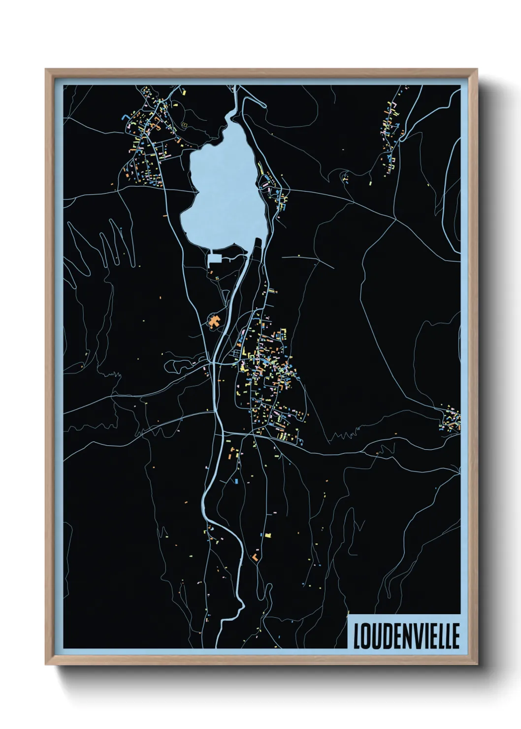 Un poster carteLoudenvielle