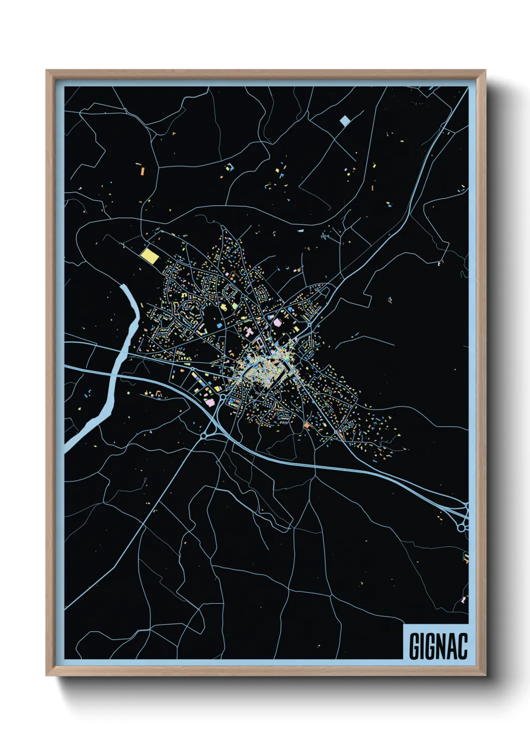 Un poster carteGignac