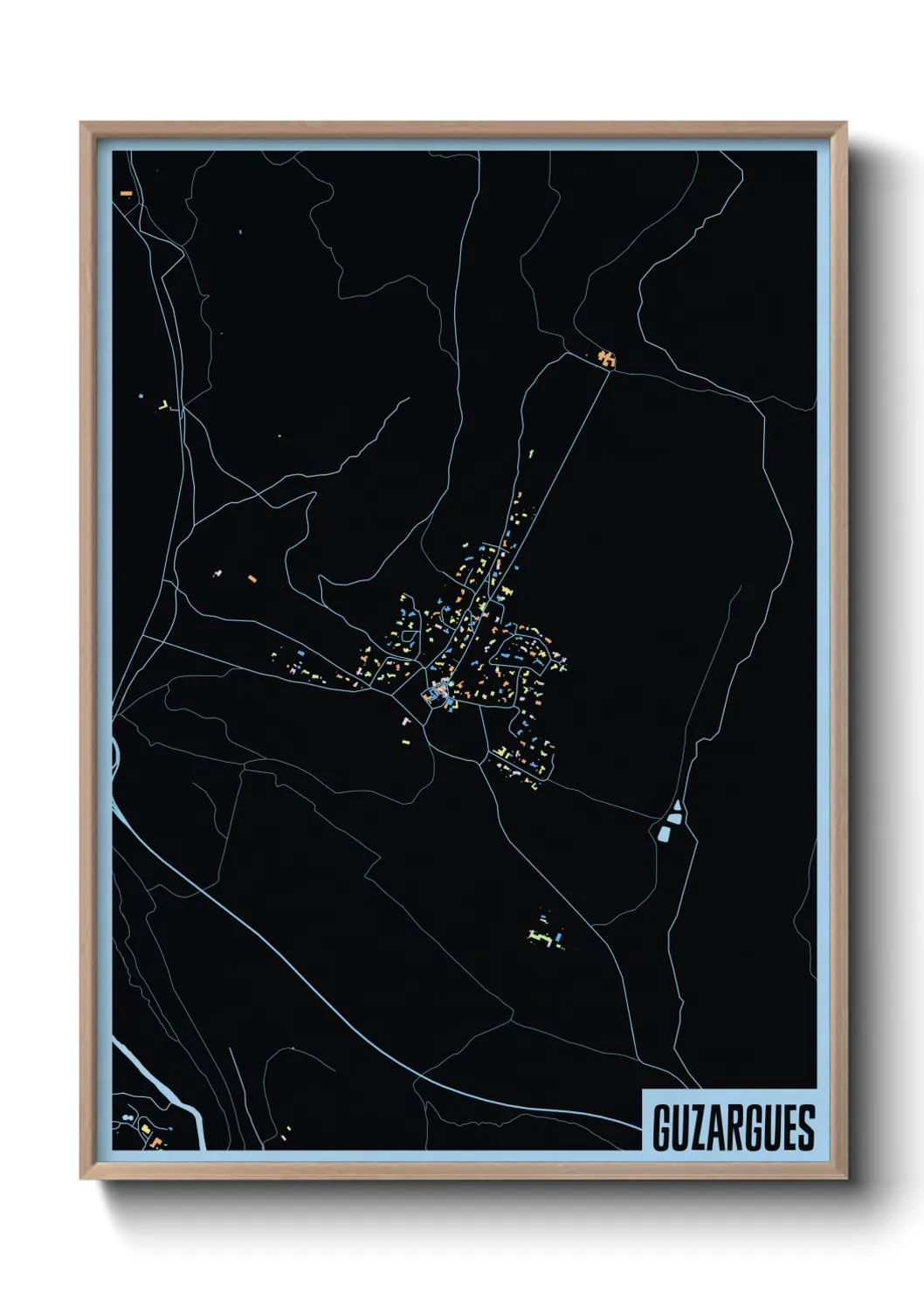 Un poster carteGuzargues