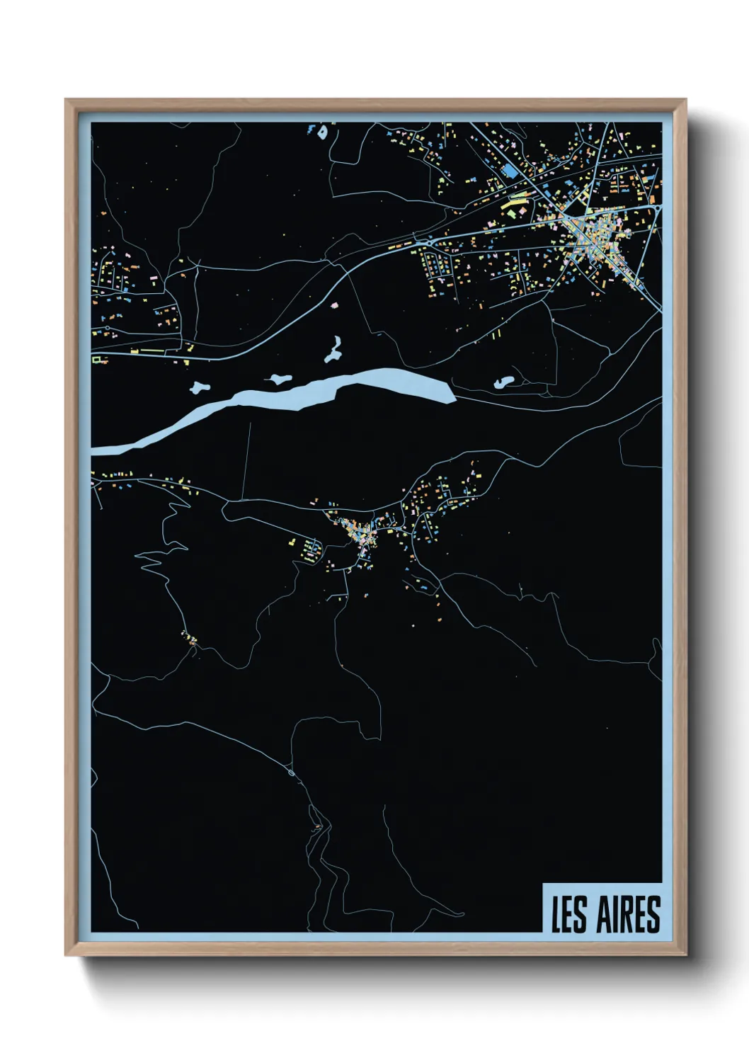 Un poster carteLes Aires