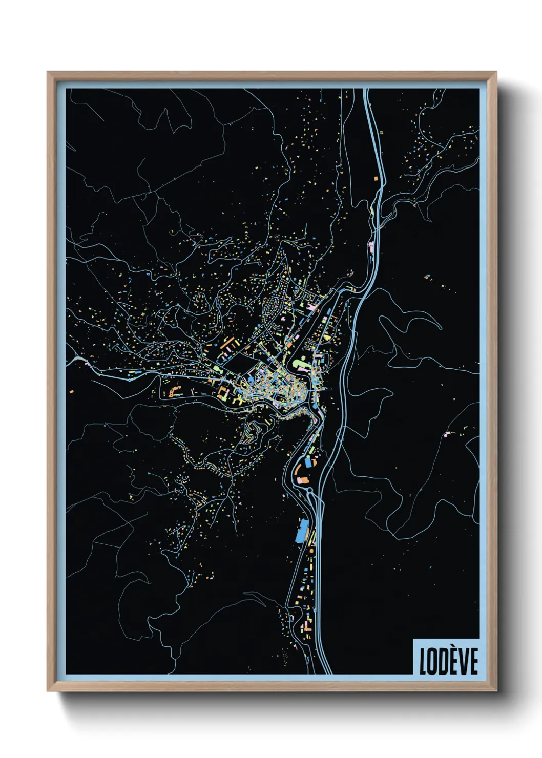 Un poster carteLodève