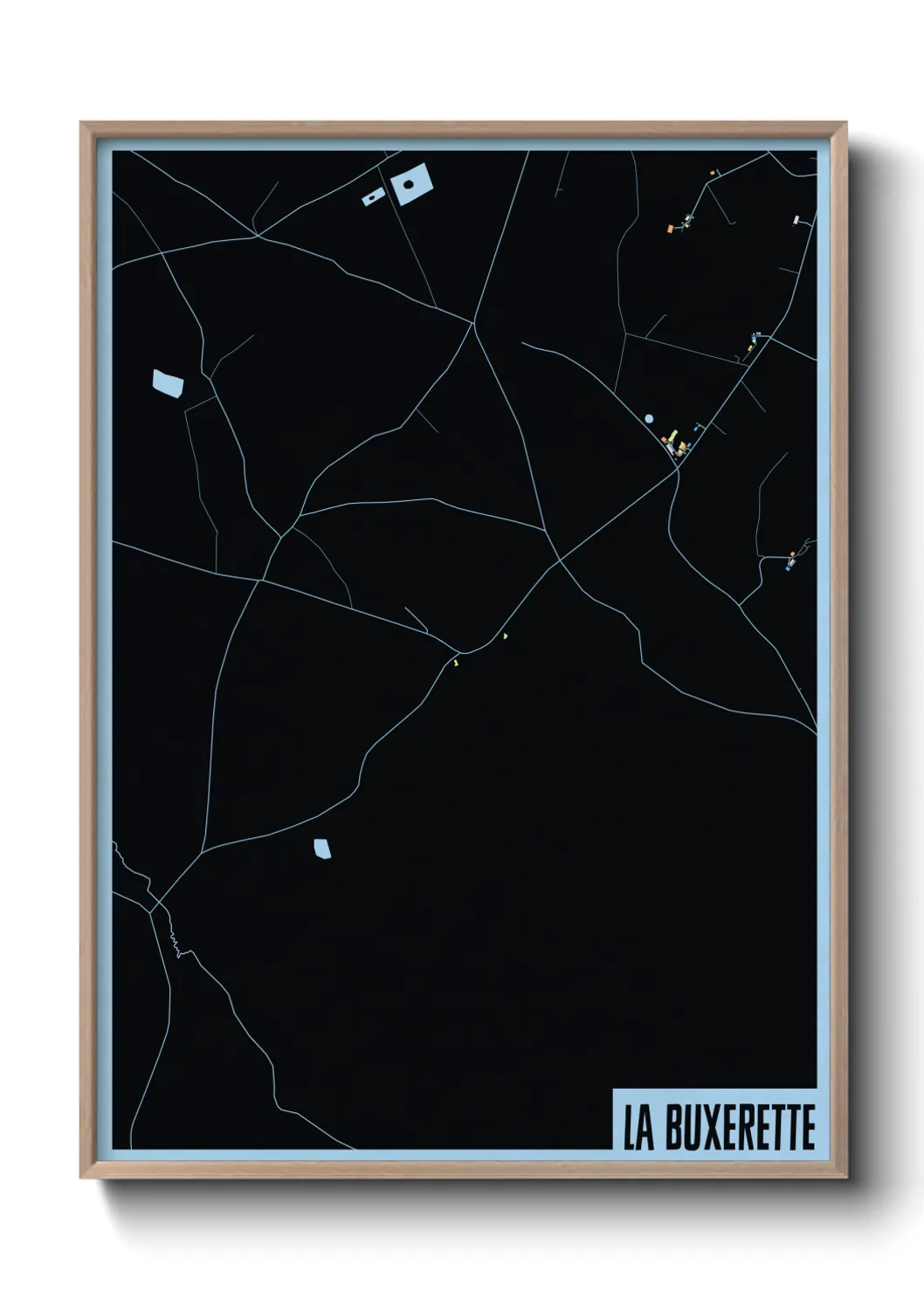 Un poster carteLa Buxerette