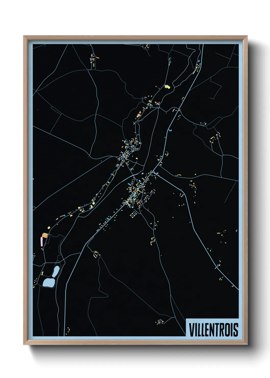 Un poster carteVillentrois