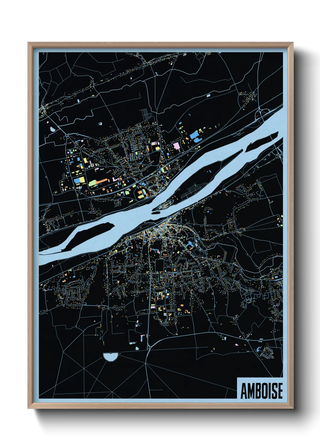 Un poster carteAmboise