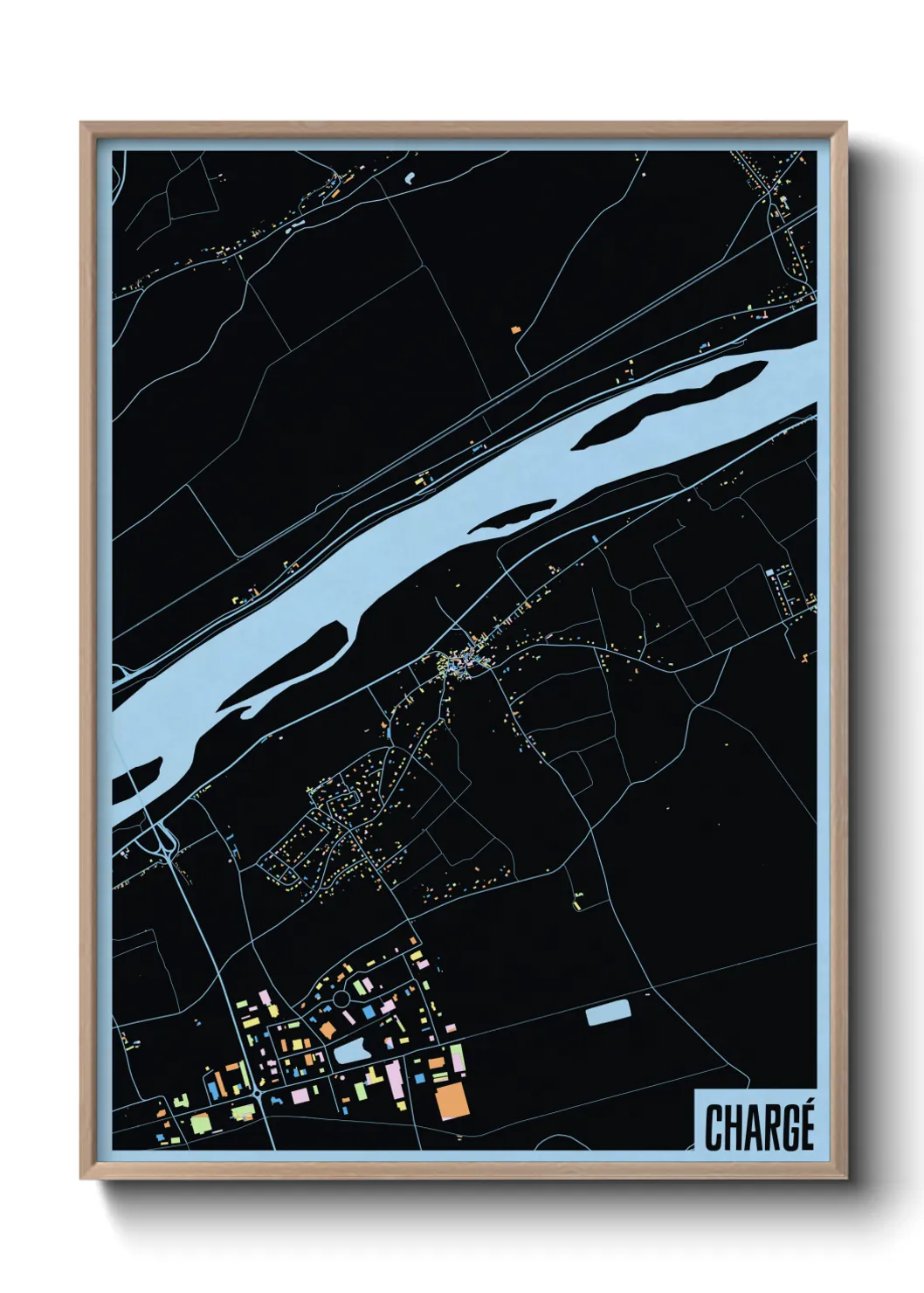 Un poster carteChargé