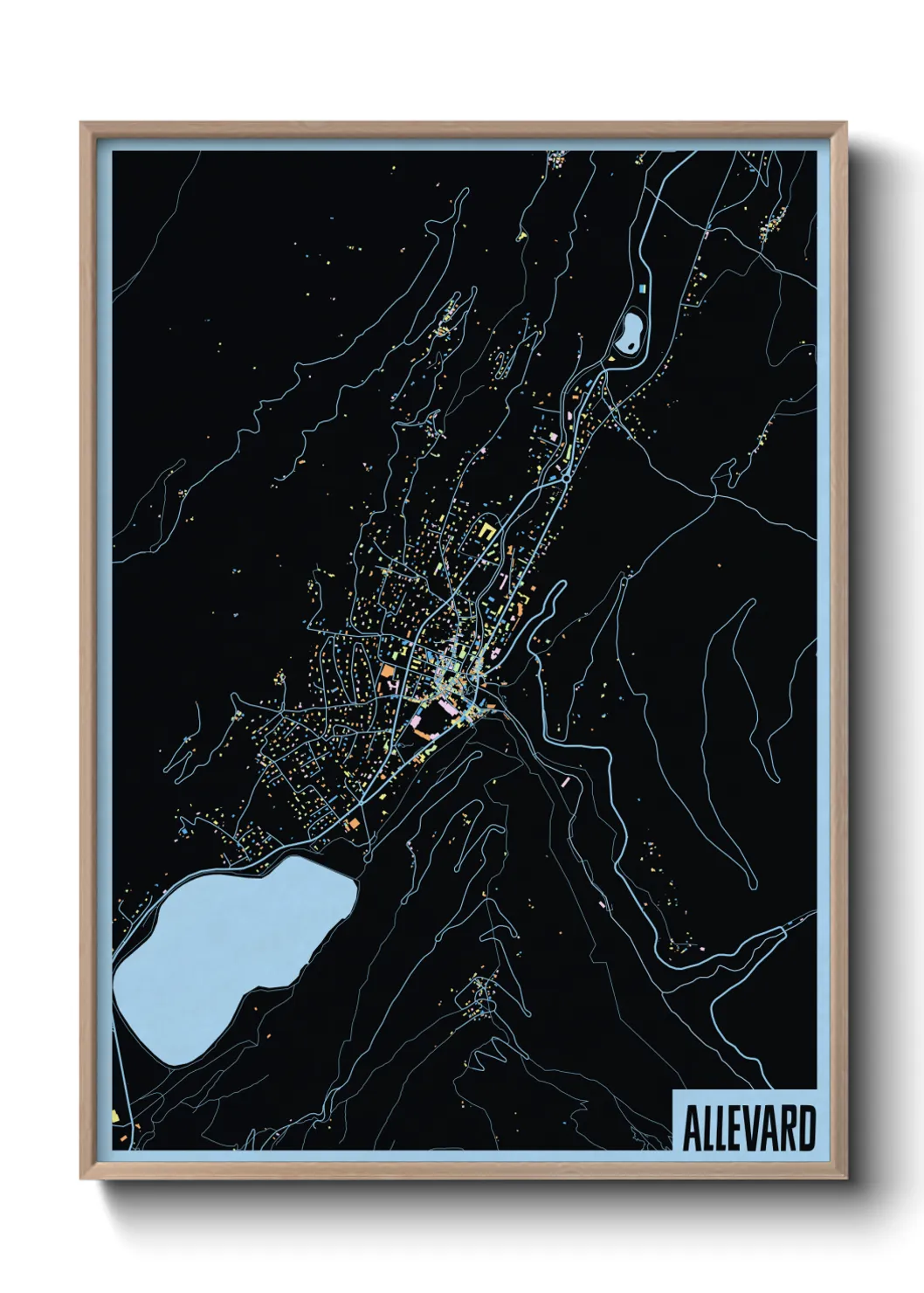 Un poster carteAllevard