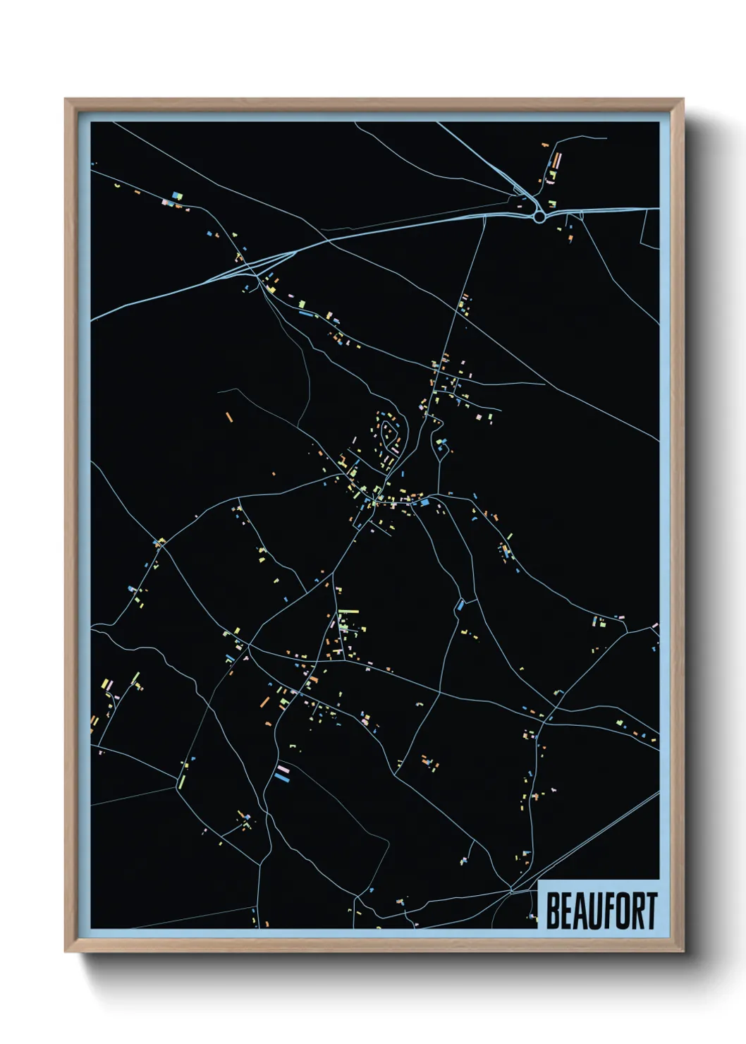 Un poster carteBeaufort