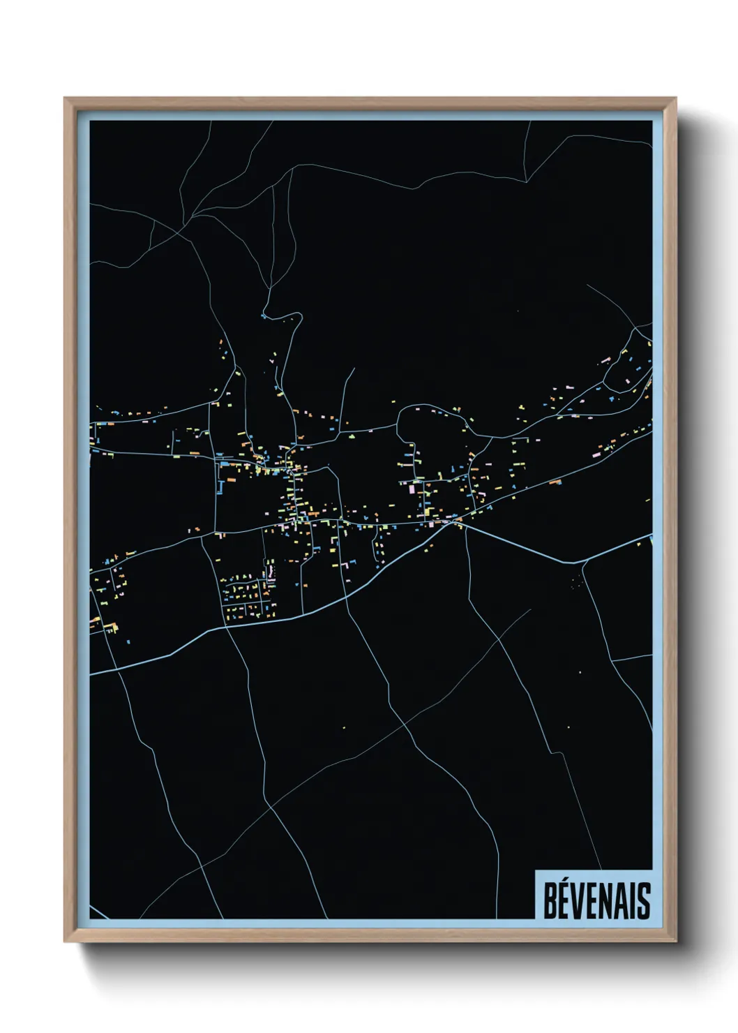 Un poster carteBévenais