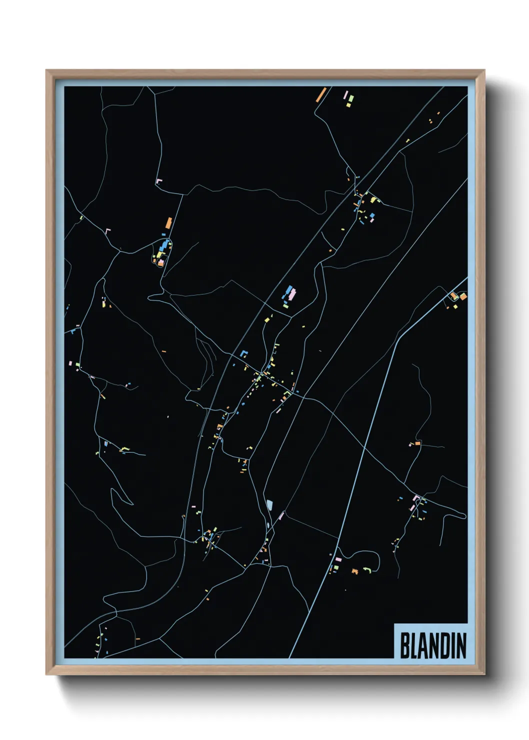 Un poster carteBlandin