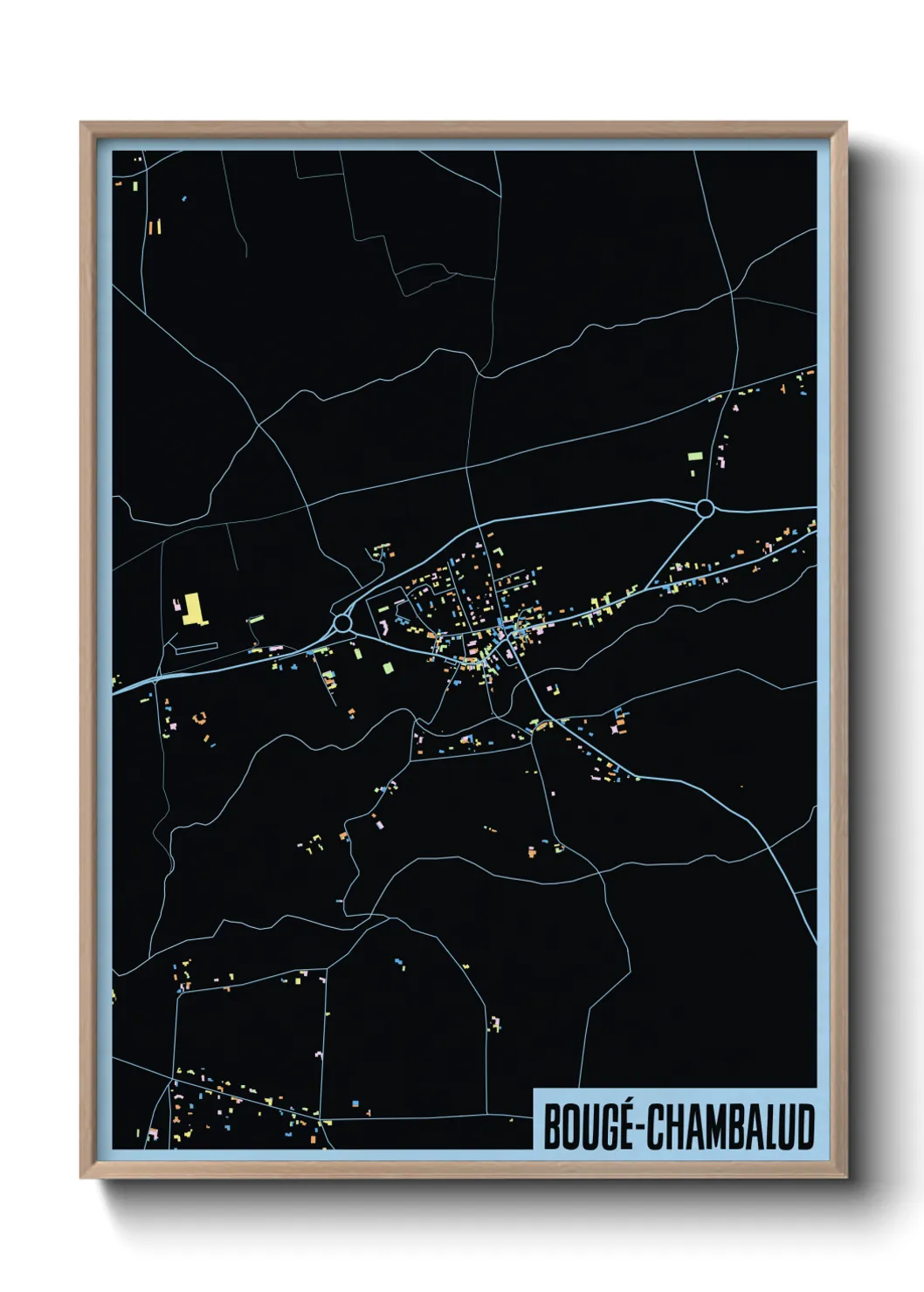 Un poster carteBougé-Chambalud