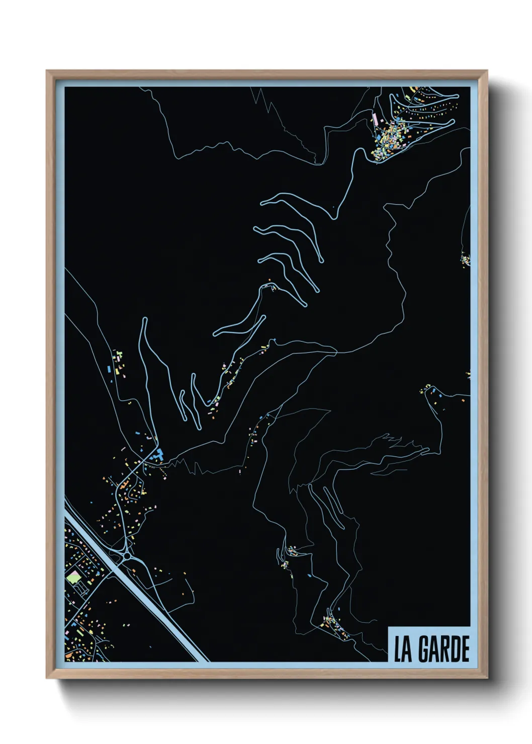 Un poster carteLa Garde