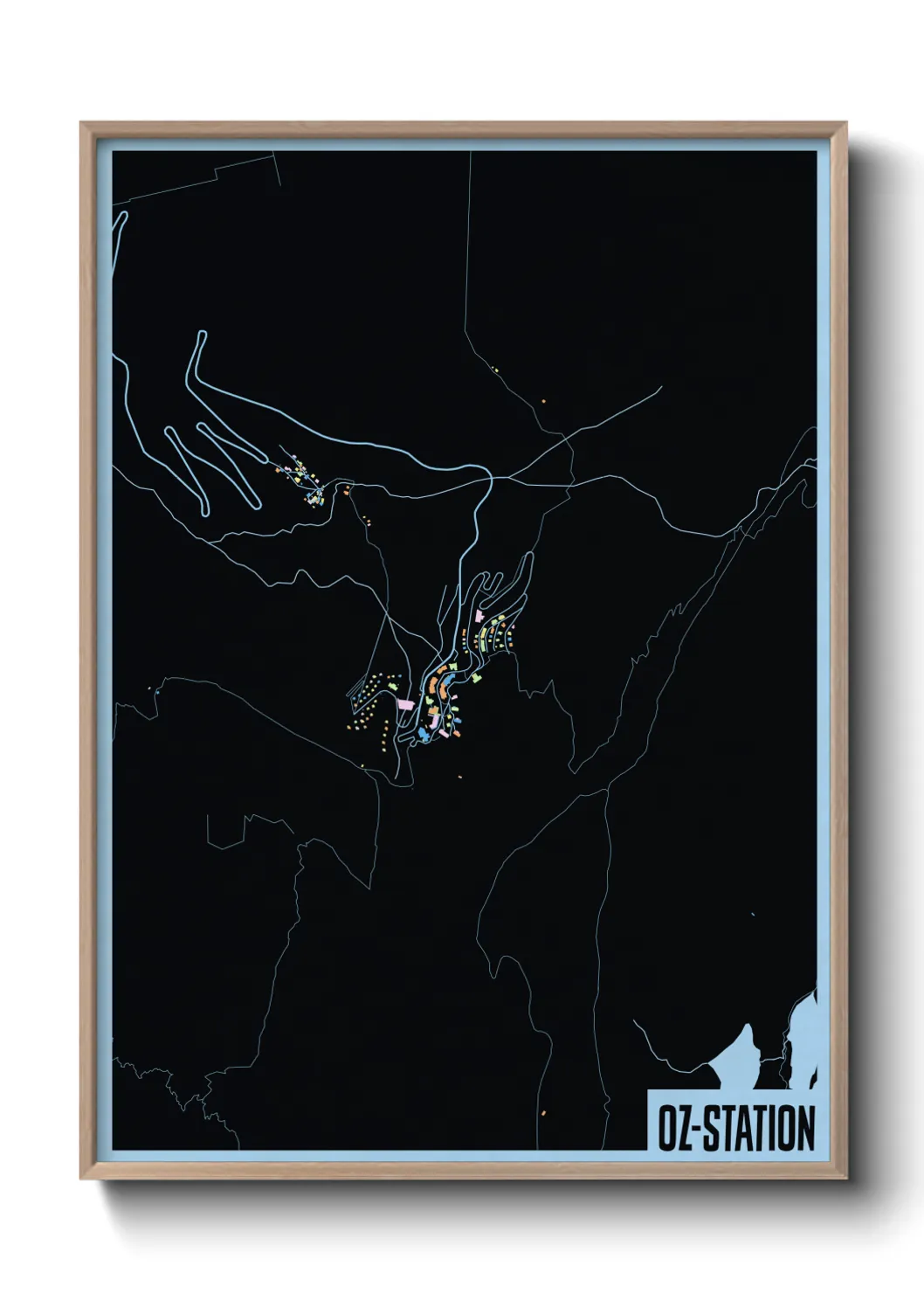 Un poster carteOZ-Station