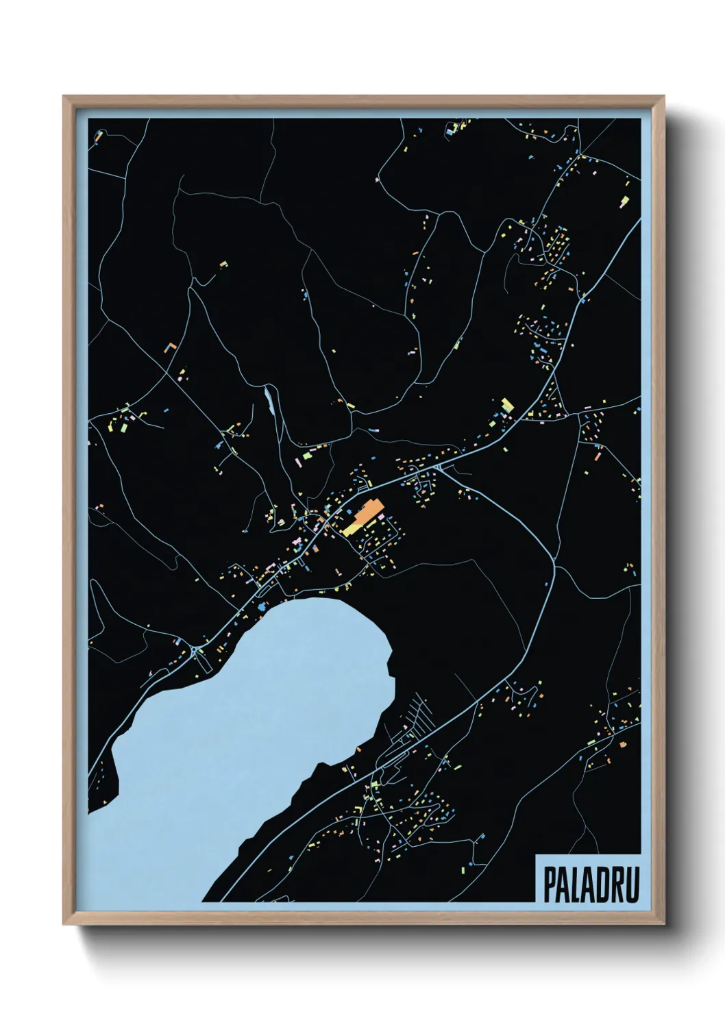 Un poster cartePaladru