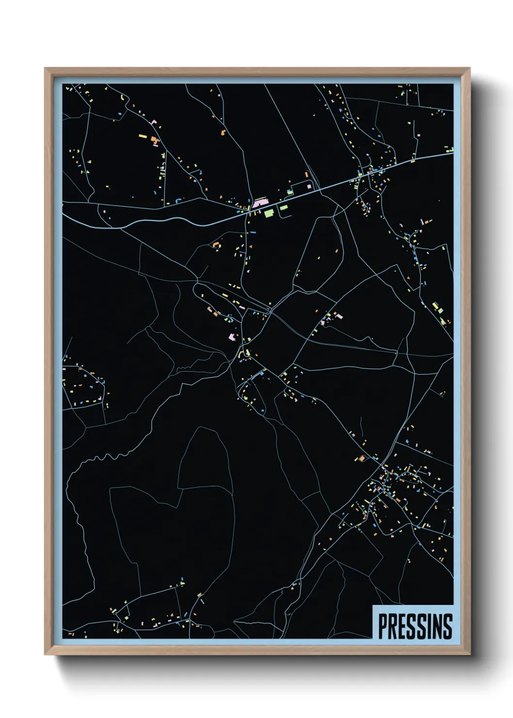 Un poster cartePressins