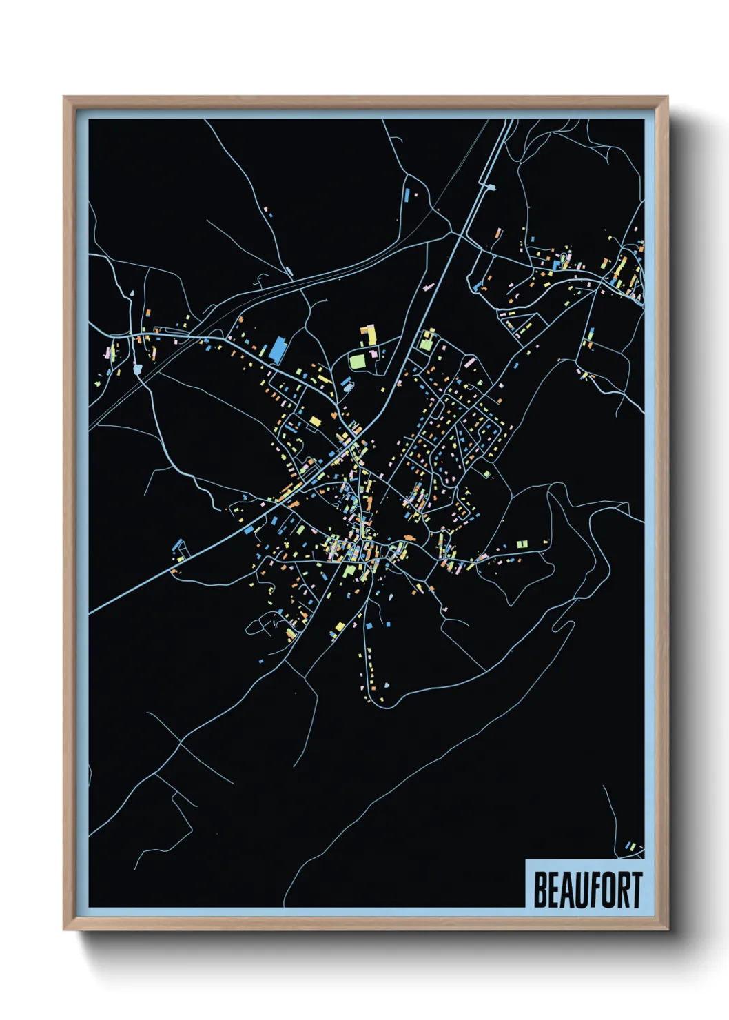 Un poster carteBeaufort