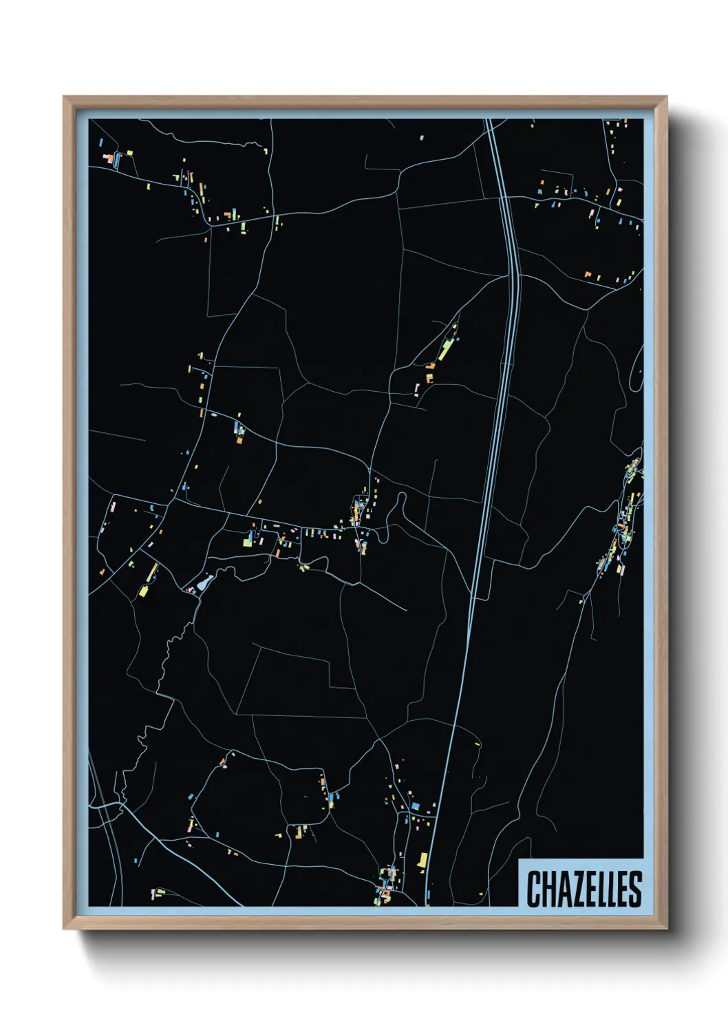 Un poster carteChazelles