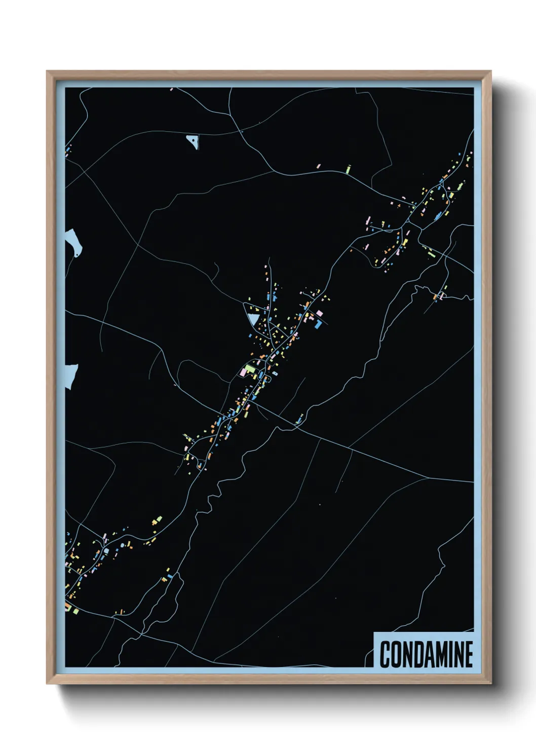 Un poster carteCondamine