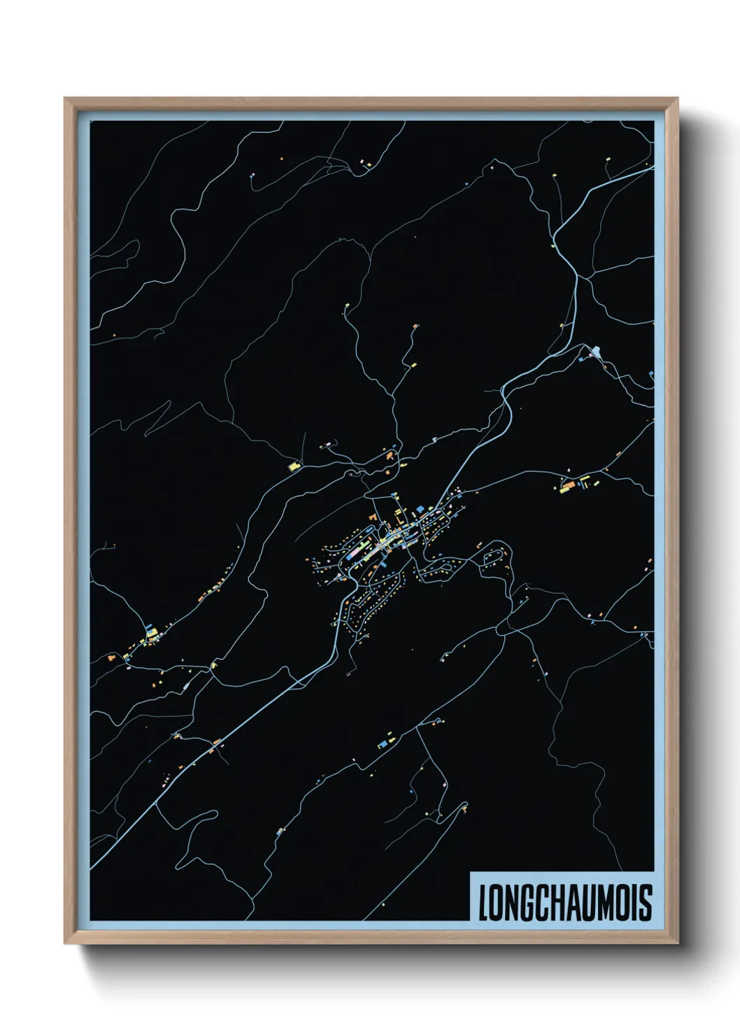 Un poster carteLongchaumois