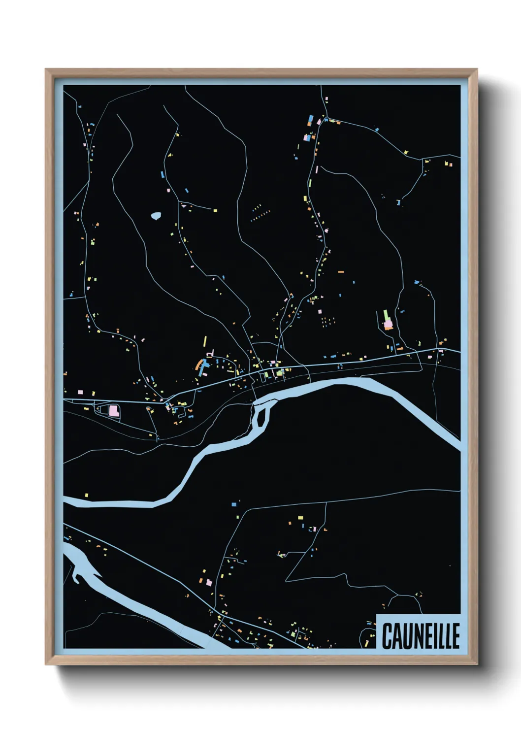 Un poster carteCauneille