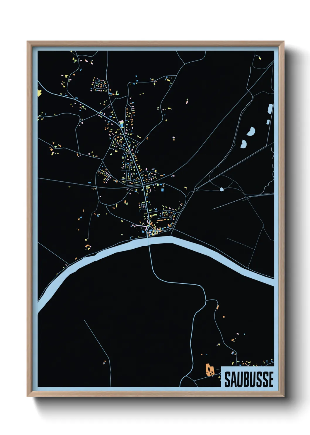 Un poster carteSaubusse