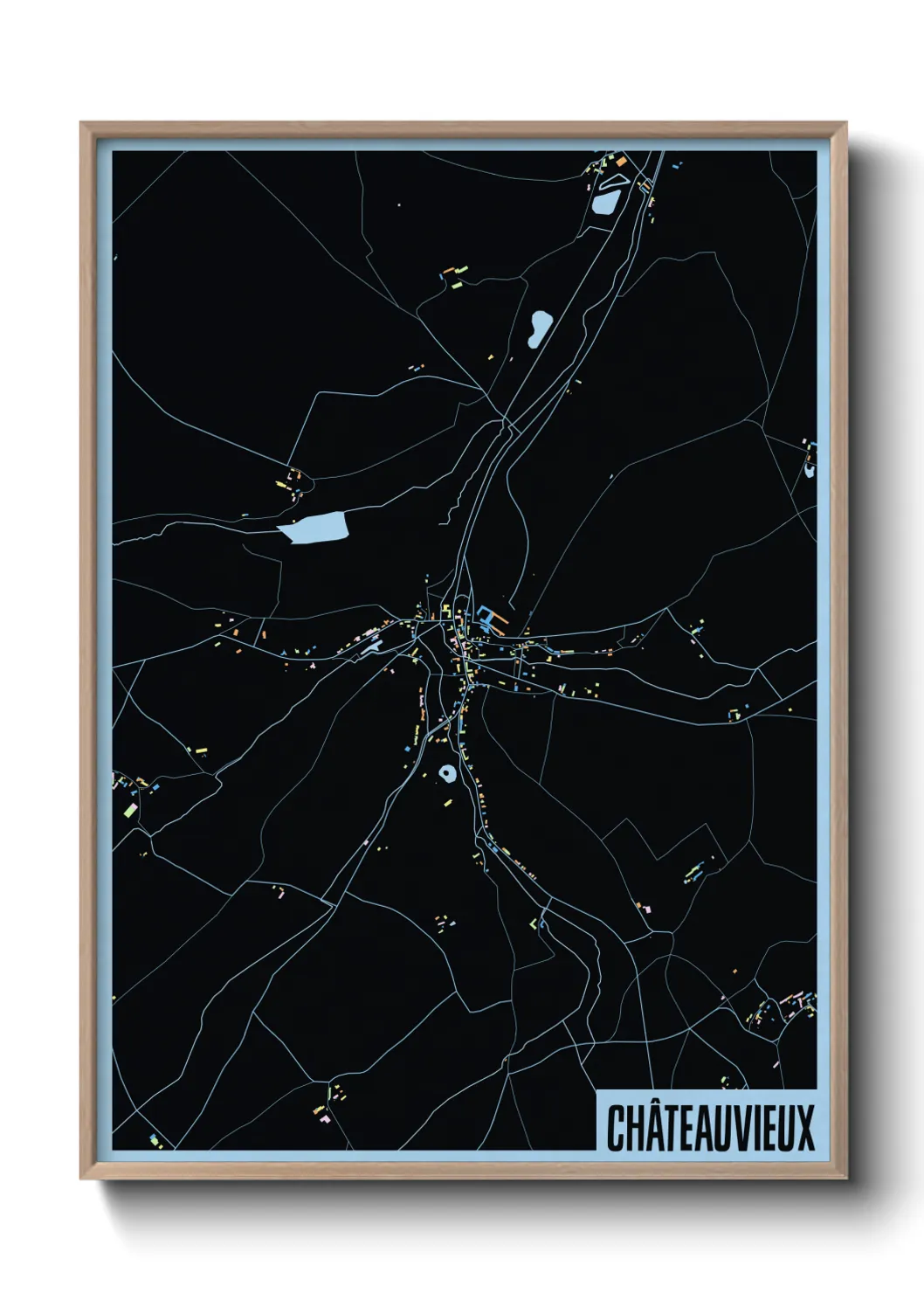 Un poster carteChâteauvieux