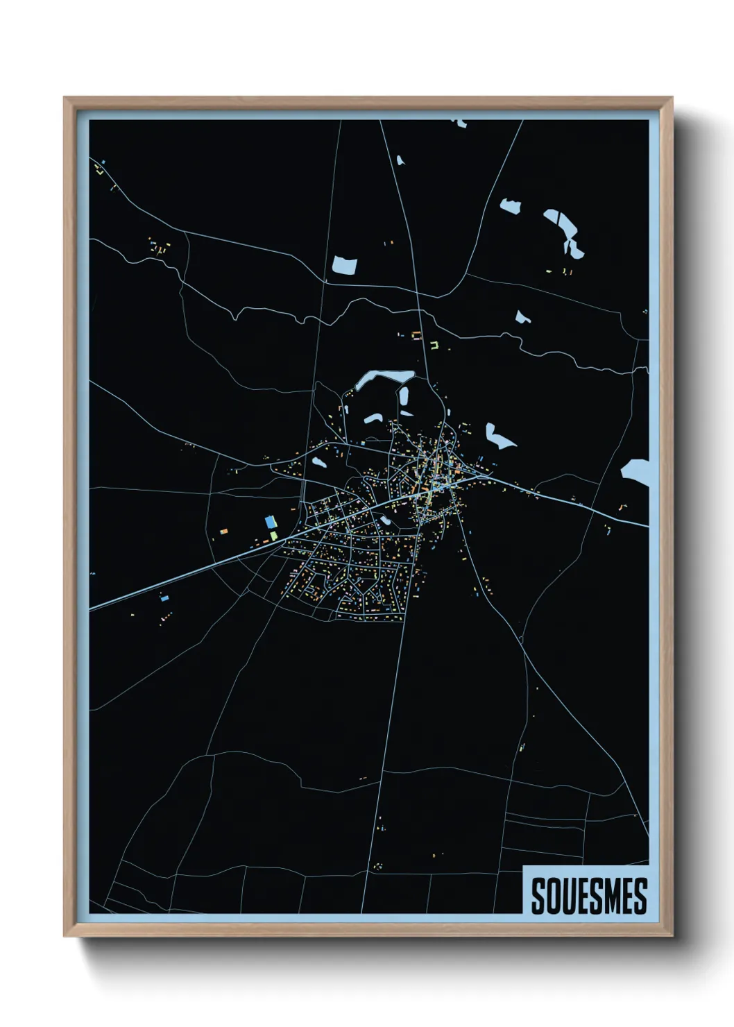 Un poster carteSouesmes