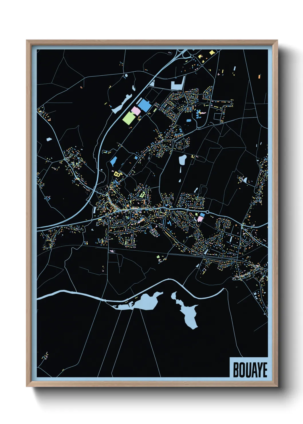 Un poster carteBouaye