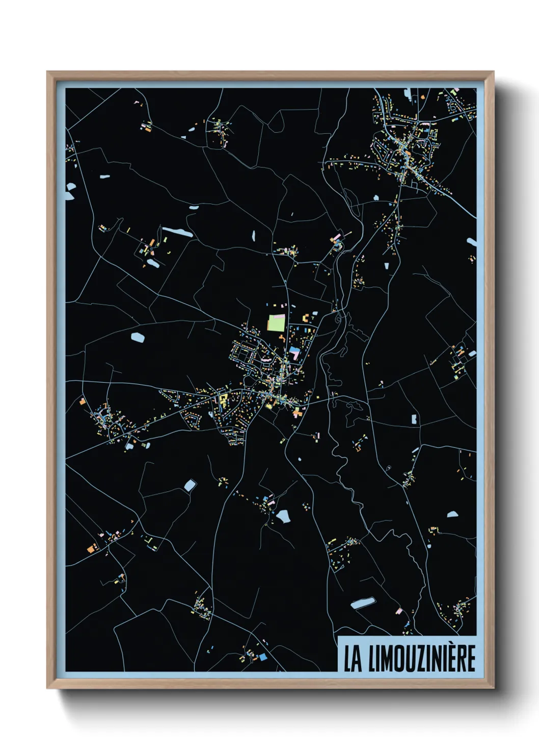 Un poster carteLa Limouzinière