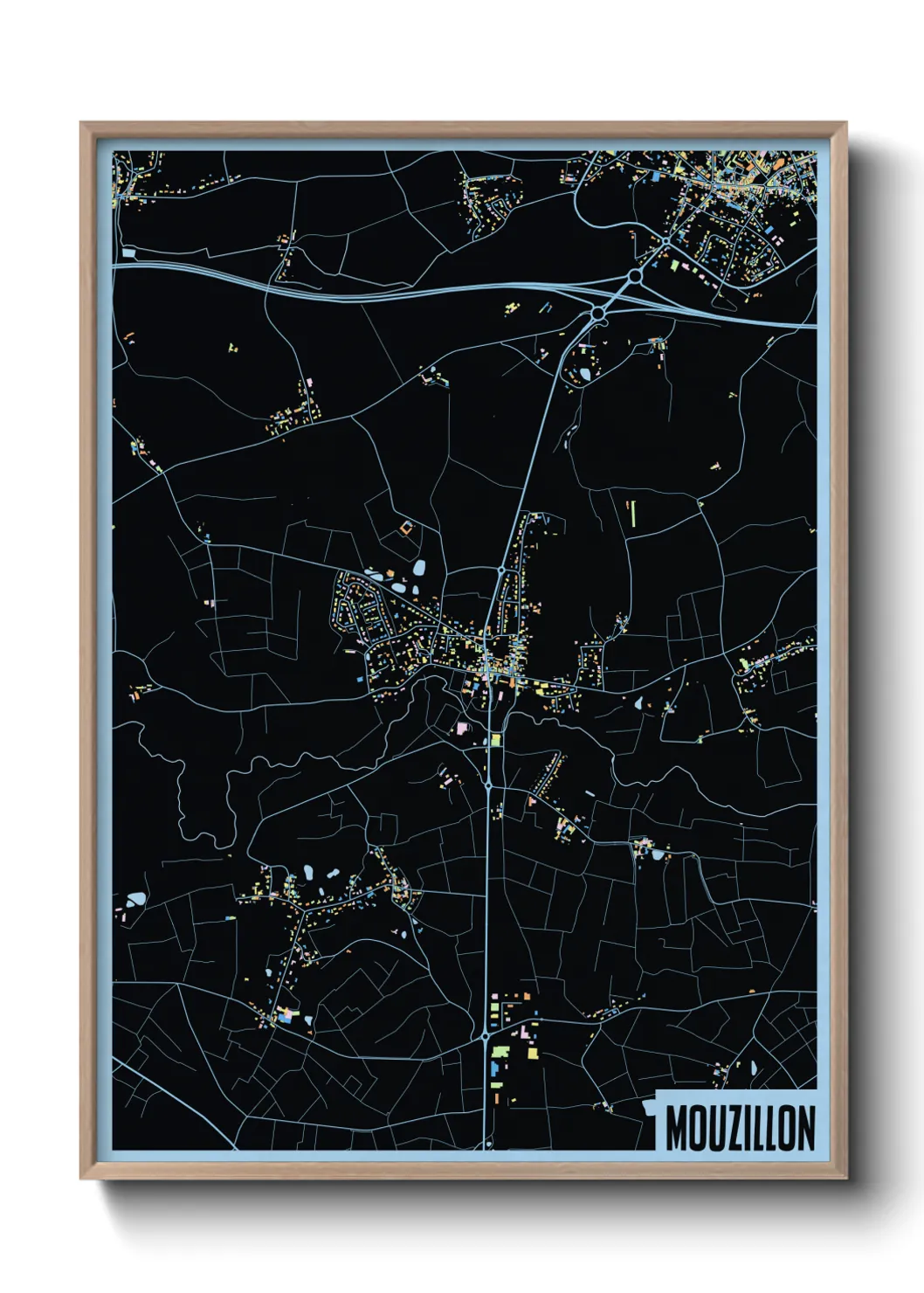 Un poster carteMouzillon