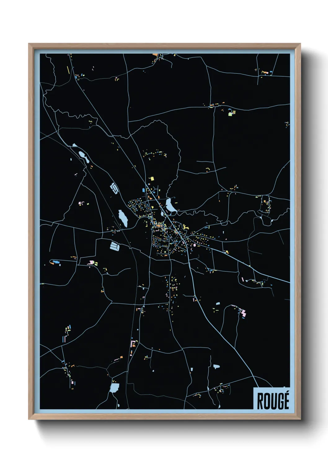 Un poster carteRougé