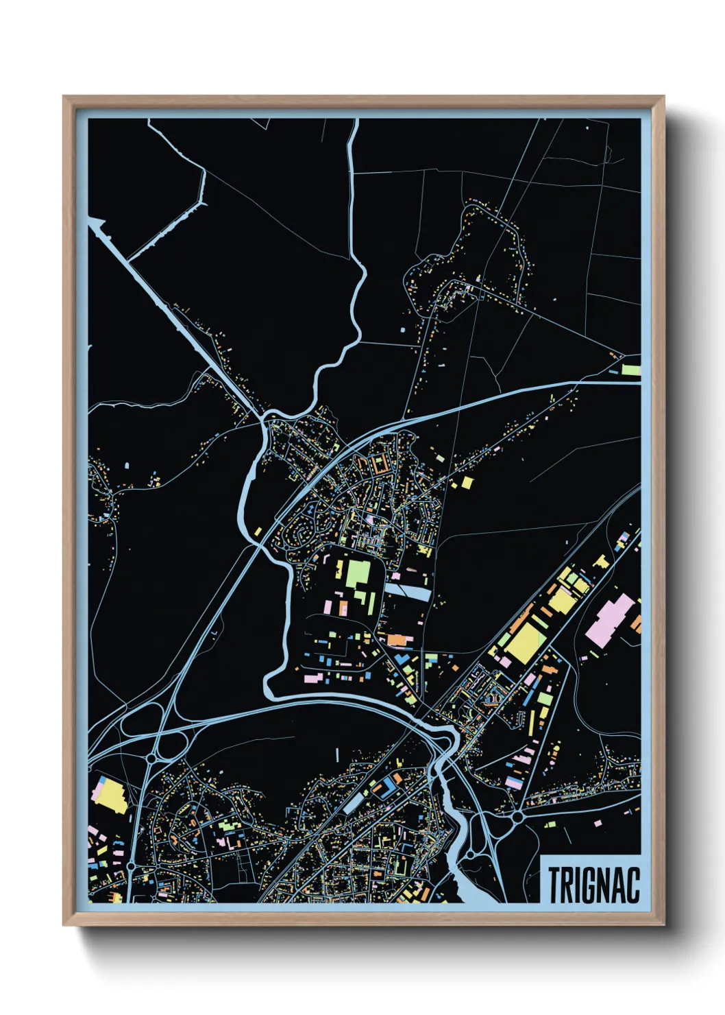 Un poster carteTrignac