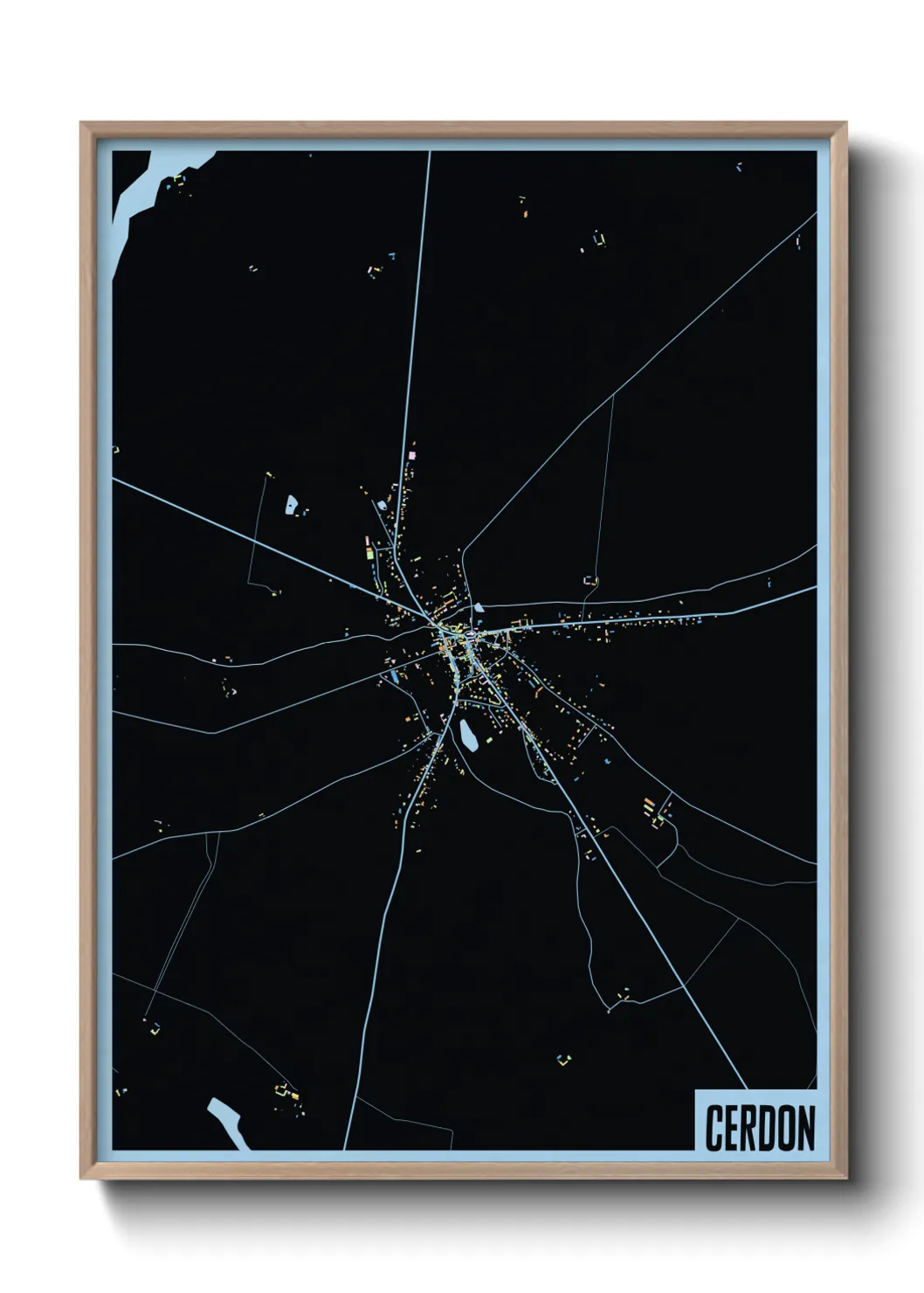 Un poster carteCerdon