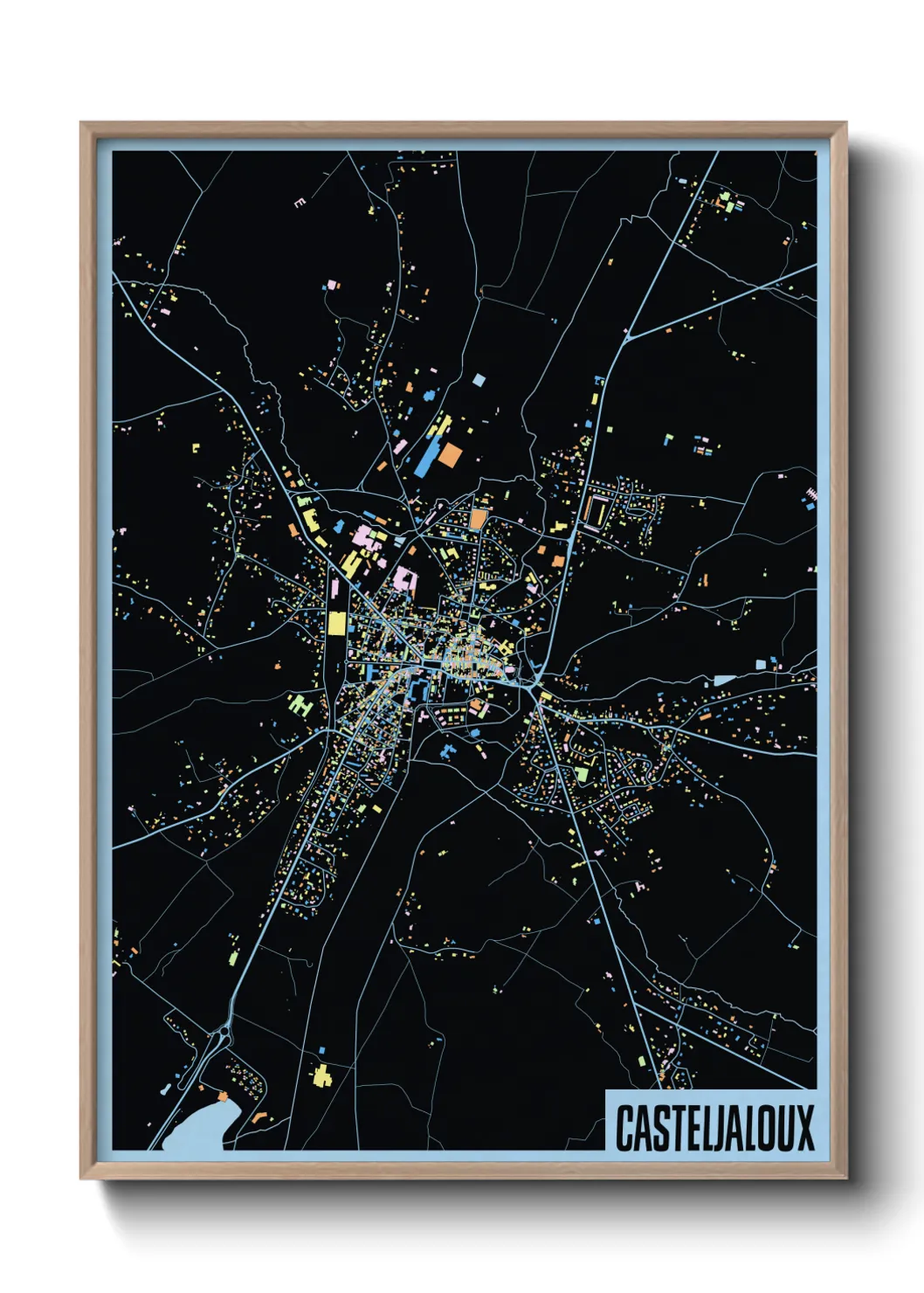 Un poster carteCasteljaloux