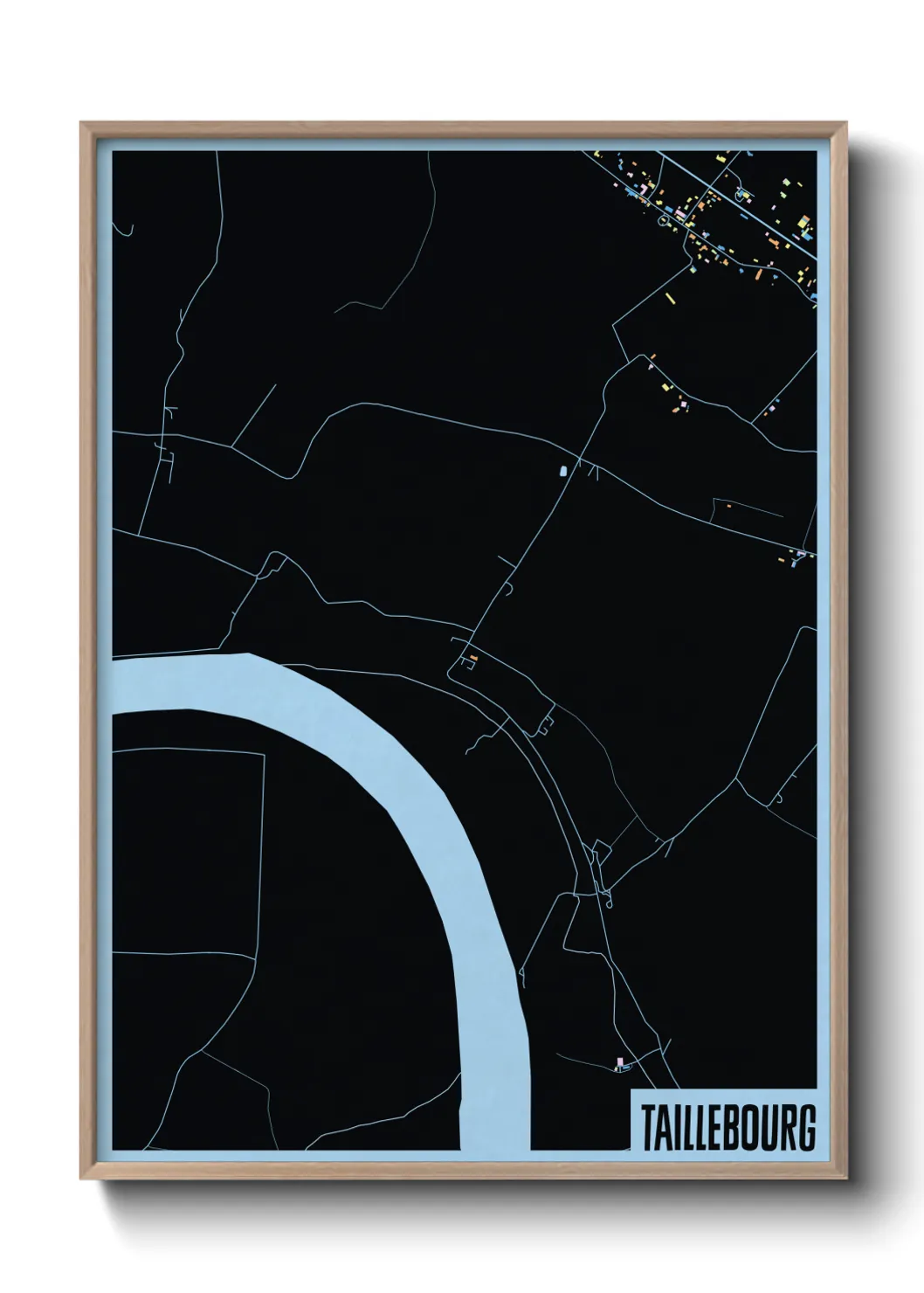 Un poster carteTaillebourg