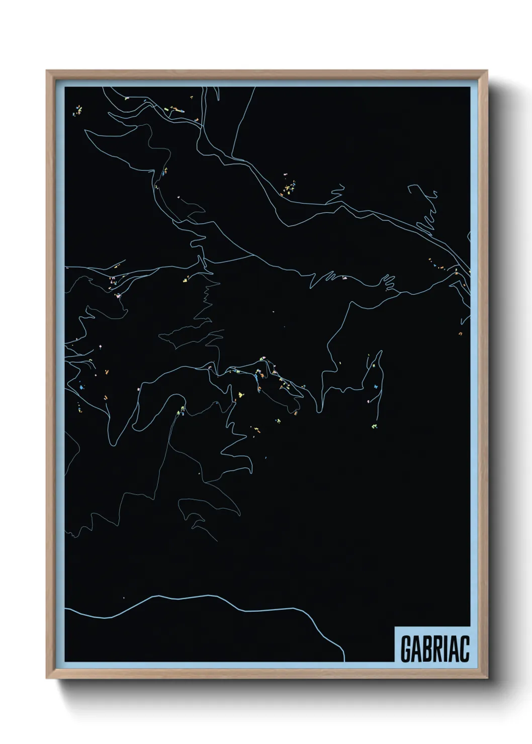 Un poster carteGabriac