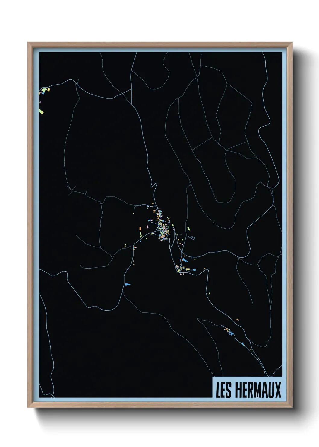 Un poster carteLes Hermaux