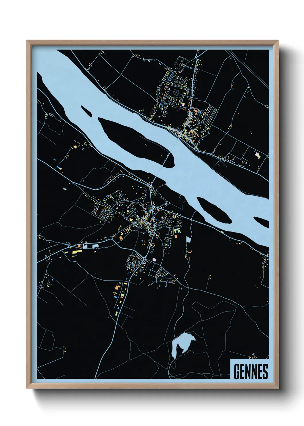 Un poster carteGennes