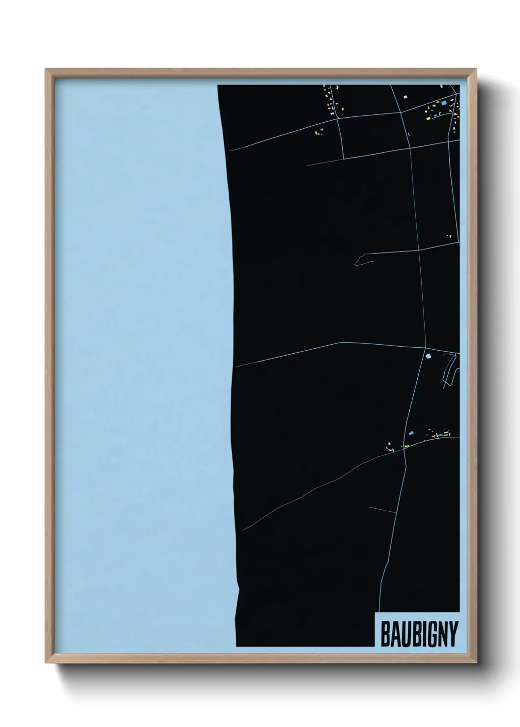 Un poster carteBaubigny